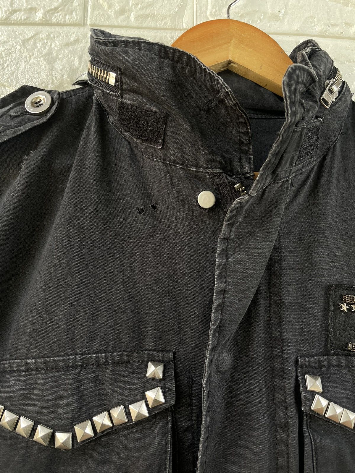 Japanese Brand Vintage Distress Punk Jacket Design Size US S / EU 44-46 / 1 - 5 Thumbnail