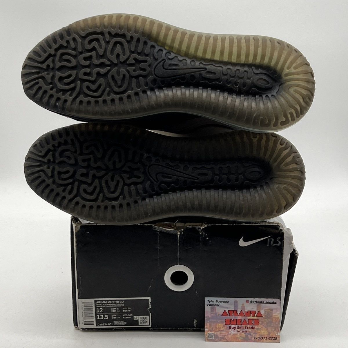 Nike Air max zephyr evolution of icon Size US 12 / EU 45 - 8 Thumbnail