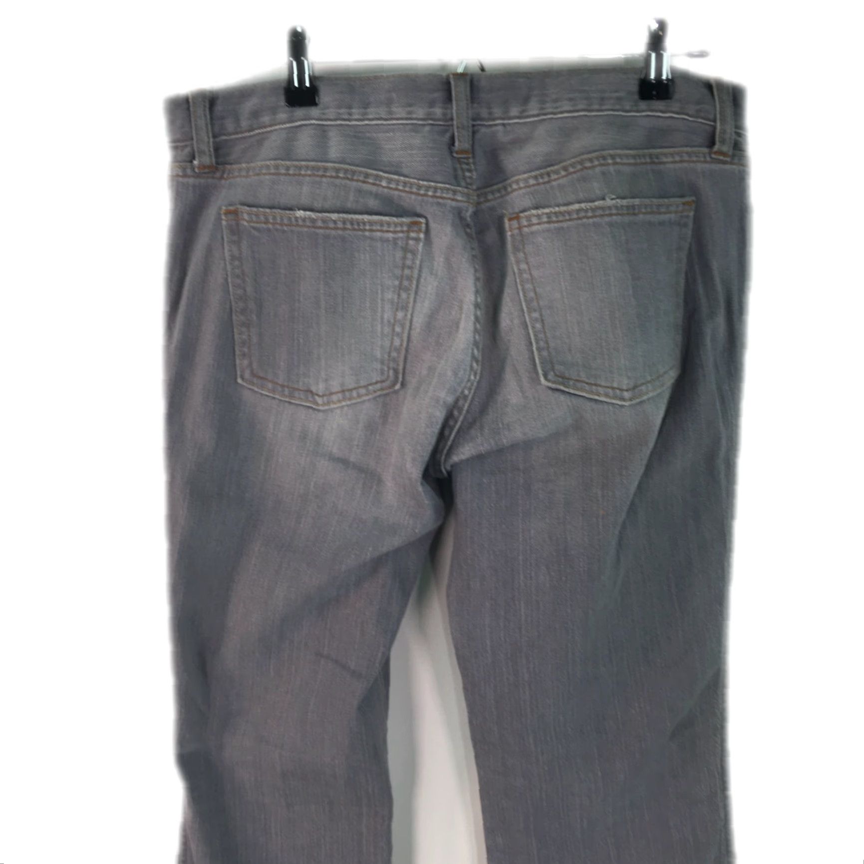 Gap Gap Ultra Low Rise Stretch Denim Jeans Womens Size 10R Gray Casual 34X33 Size 32" / US 10 / IT 46 - 4 Thumbnail