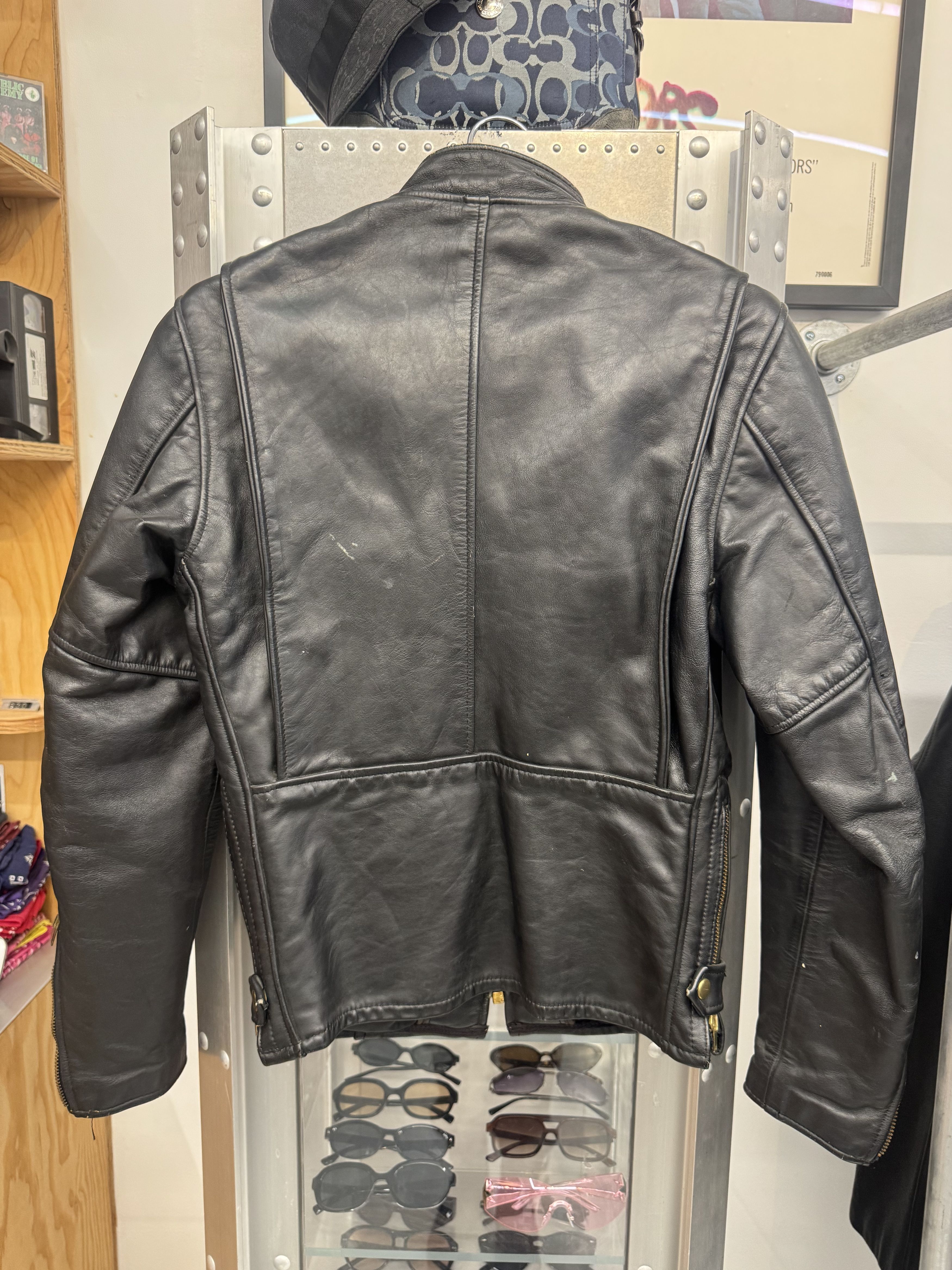 Other Vintage Leather Moto Jacket Size US S / EU 44-46 / 1 - 8 Thumbnail