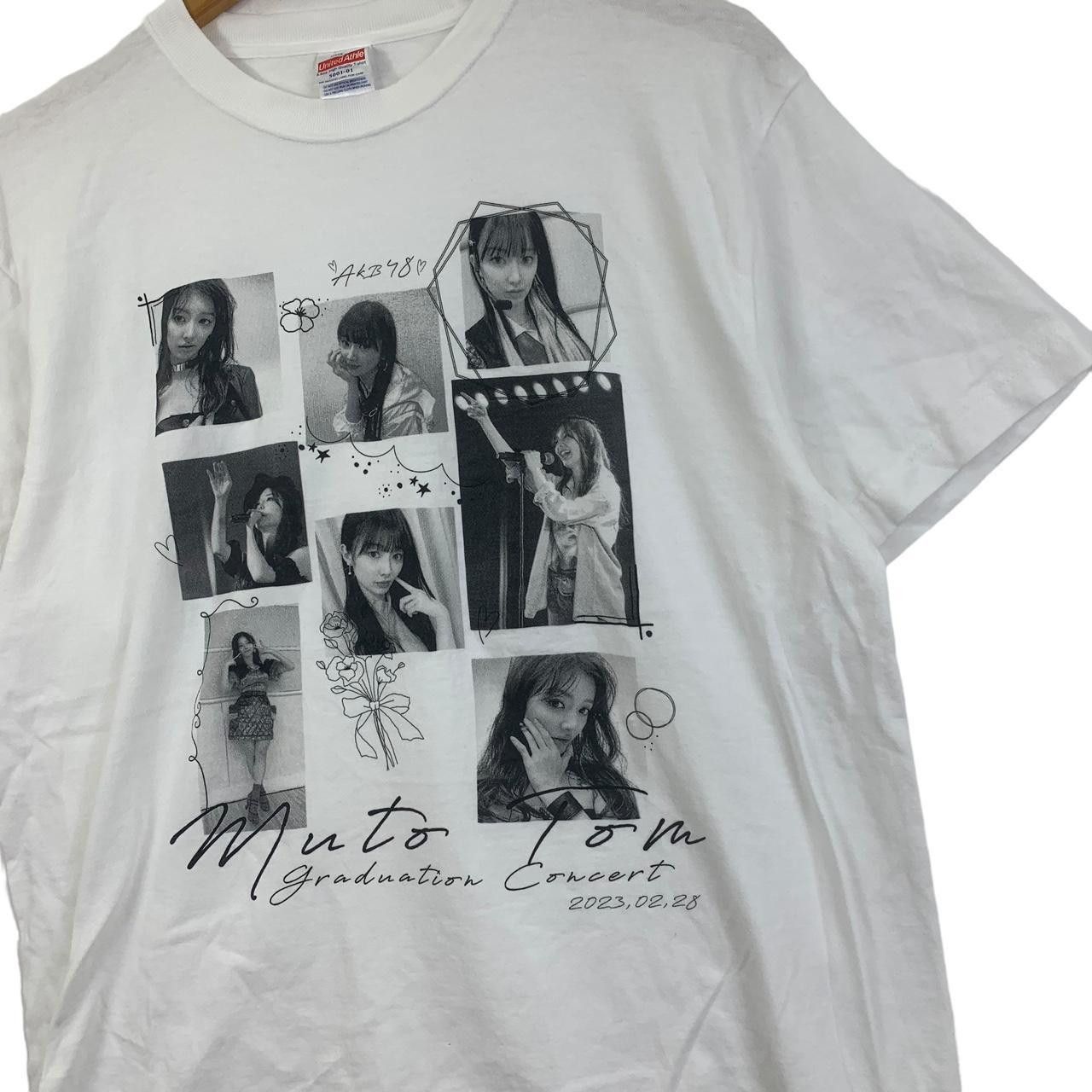 Other AKB48 TOMU MUTO Graduation Concert Japan Idol Tee Size US L / EU 52-54 / 3 - 5 Thumbnail