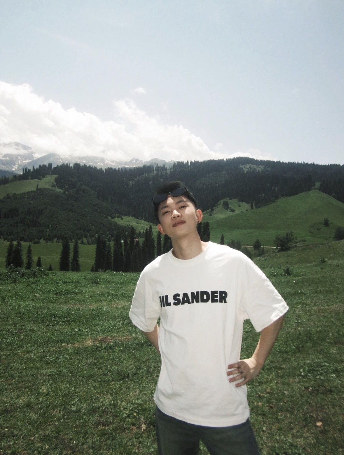 Jil Sander Jil Sander logo Tee T-Shirt，size L Size US L / EU 52-54 / 3 - 2 Thumbnail