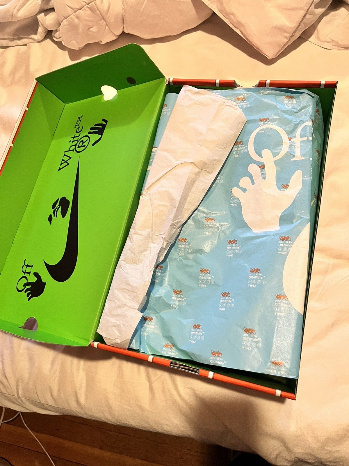 Nike × Off-White Off white Air Force one Size US 9.5 / EU 42-43 - 3 Thumbnail