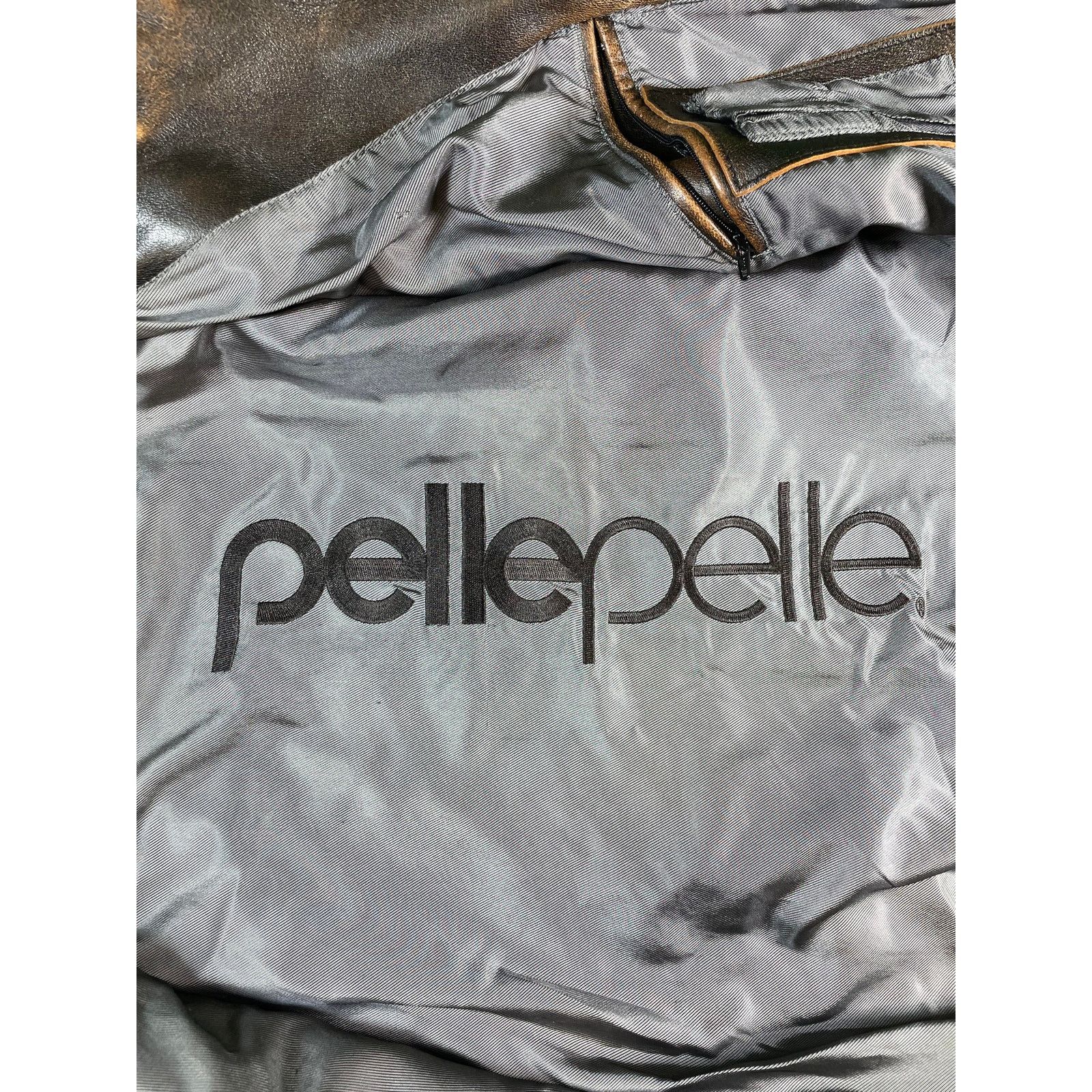Pelle Pelle Pelle Pelle 1978 Studded Brown Varsity Jacket Size US XXL / EU 58 / 5 - 7 Thumbnail