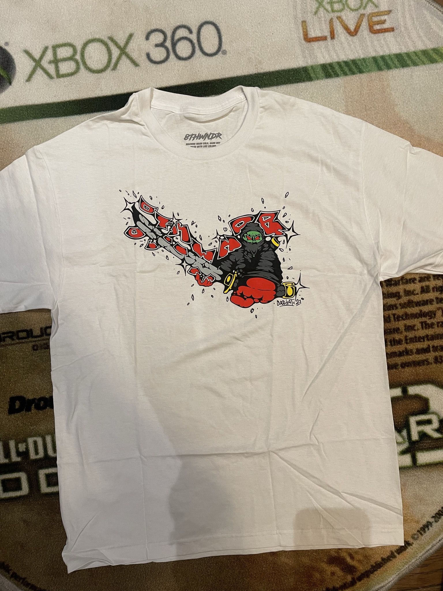 8THWNDR Sword T-Shirt White Size US L / EU 52-54 / 3 - 1 Preview