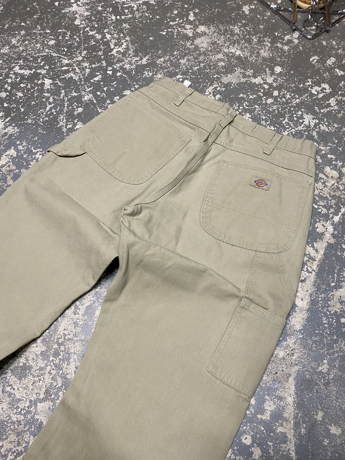 Carhartt × Dickies × Vintage Vintage Dickies Tan Cream Carpenter Baggy Fit Pants Size US 32 / EU 48 - 7 Thumbnail