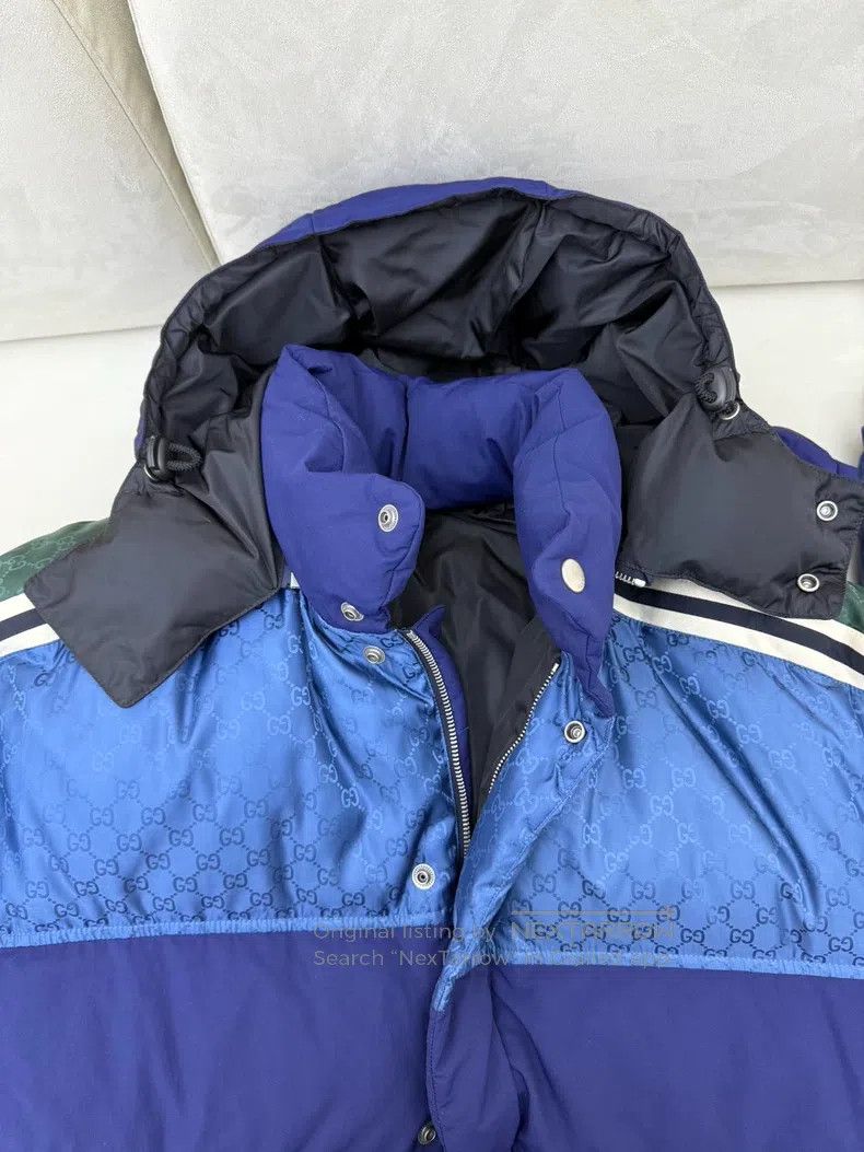 Gucci Gucci Old flower dark pattern goose down jacket Size US M / EU 48-50 / 2 - 4 Thumbnail
