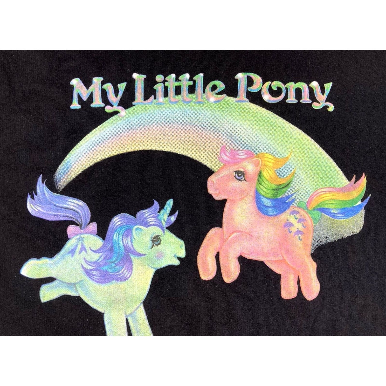 H&M VINTAGE H&M My Little Pony Graphic Crewneck Sweatshirt Women XS Black Size XS / US 0-2 / IT 36-38 - 2 Thumbnail