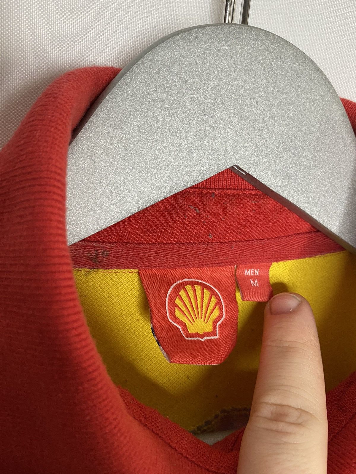 Vintage Vintage Shell Helix Ferrari F1 Team Polo Long Sleeve Shirt Size US M / EU 48-50 / 2 - 15 Thumbnail