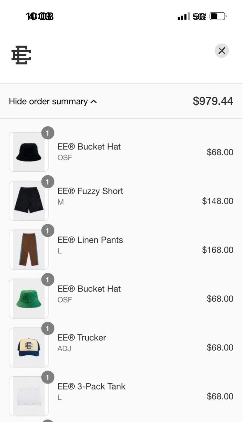 Eric Emanuel Eric Emanuel green fuzzy bucket hat Size ONE SIZE - 2 Thumbnail