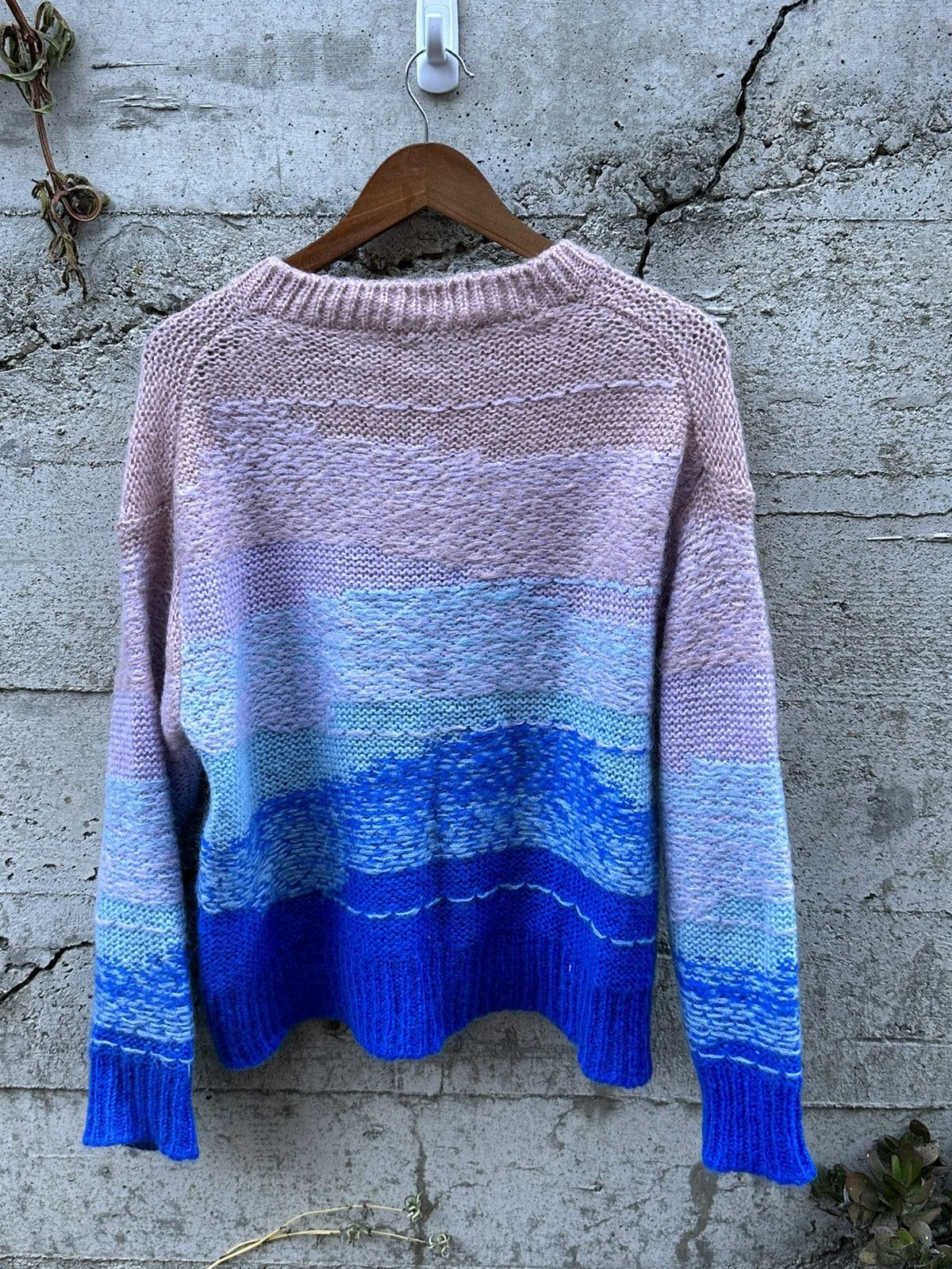 Acne Studios RARE GRAIL Acne Studios oceanic waves gradient sweater Size US M / EU 48-50 / 2 - 4 Thumbnail