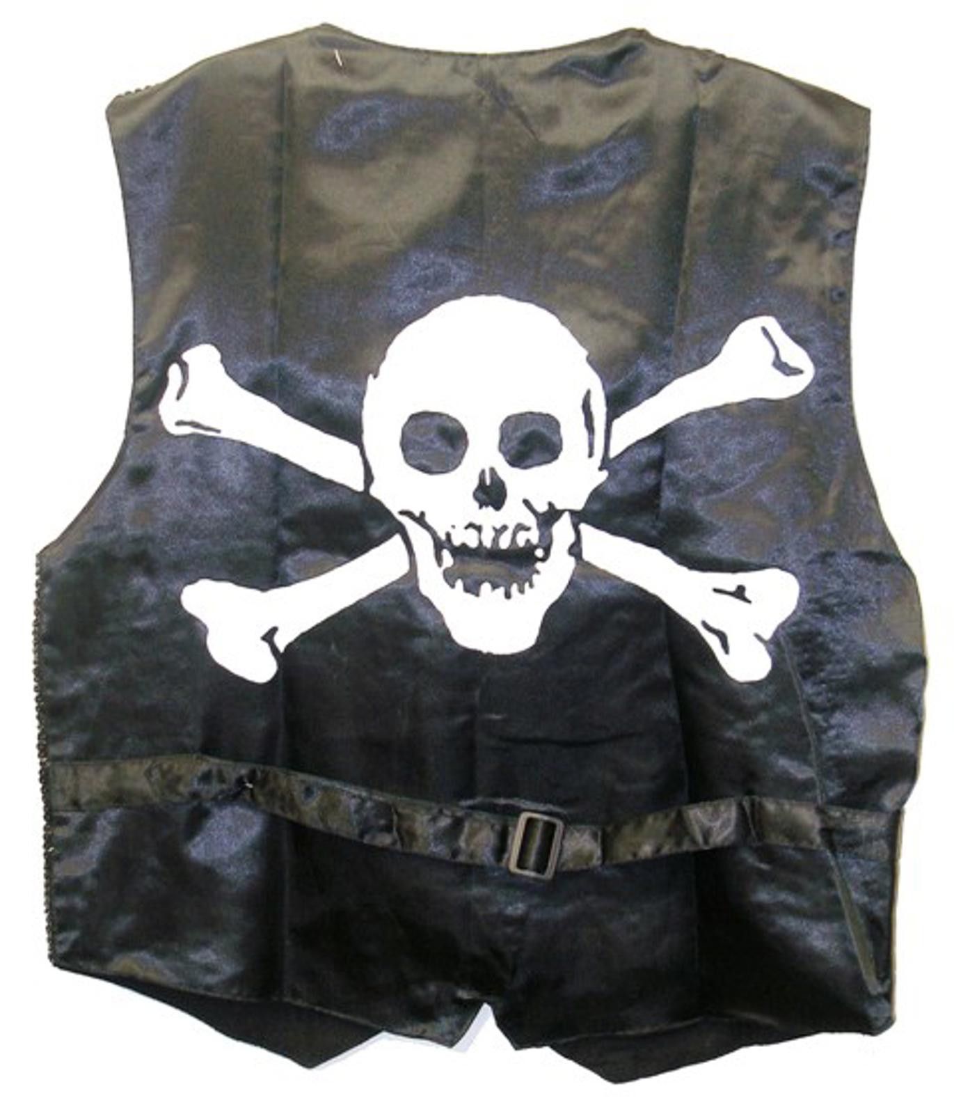 Other Sequin Vest BLACK & WHITE PIRATE Size US XL / EU 56 / 4 - 2 Thumbnail
