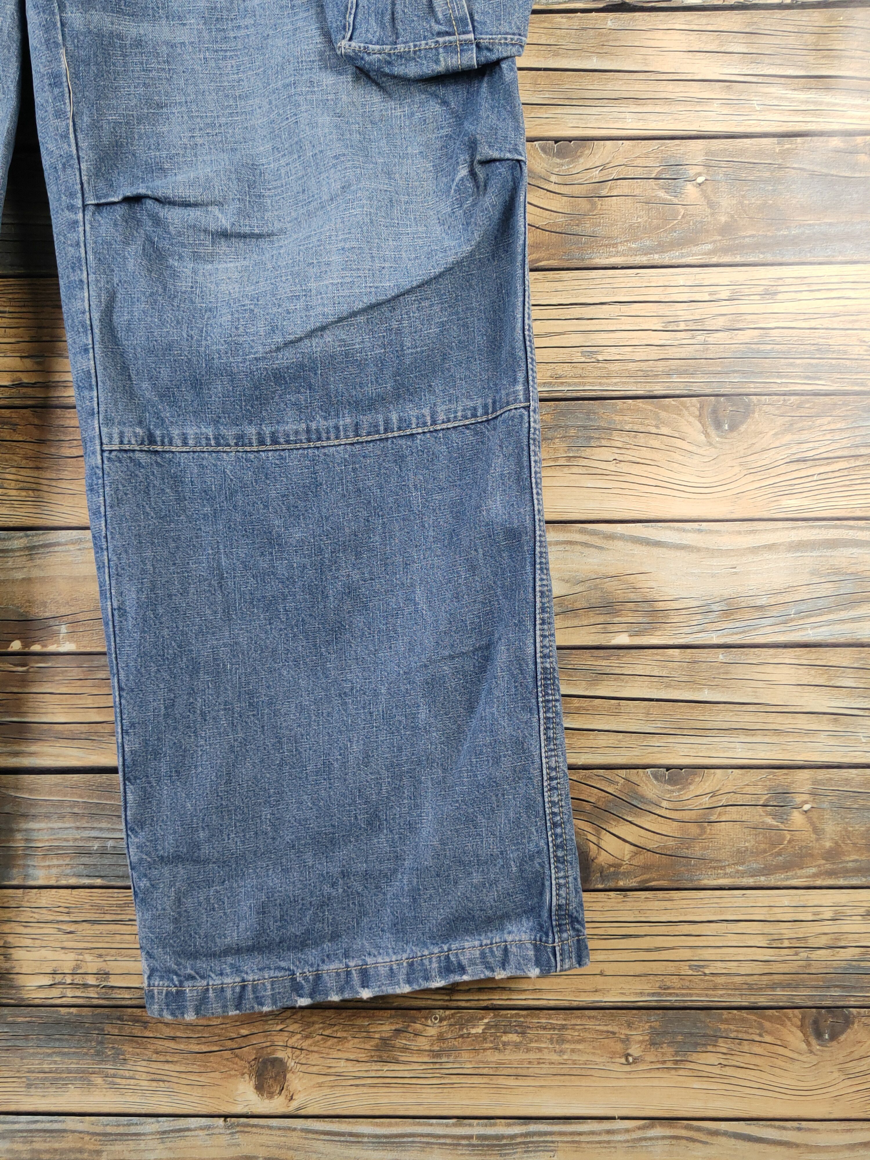 G-Star DL G Star Raw Blue Distressed Ripped denim Jeans #1321 Size US 35 - 8 Thumbnail