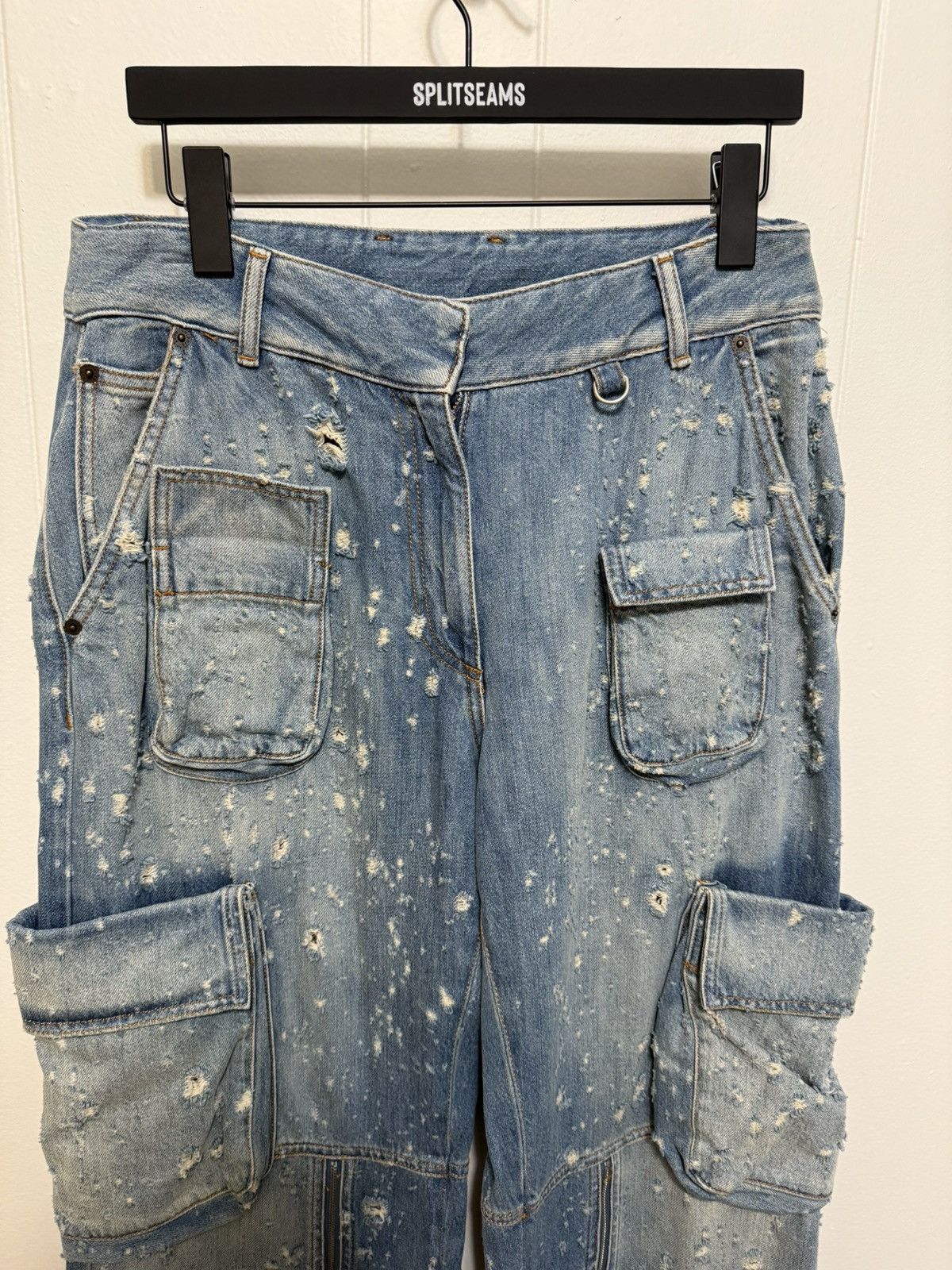 Acne Studios Acne Studios Patessa Cargo Jeans Size 32" / US 10 / IT 46 - 2 Thumbnail