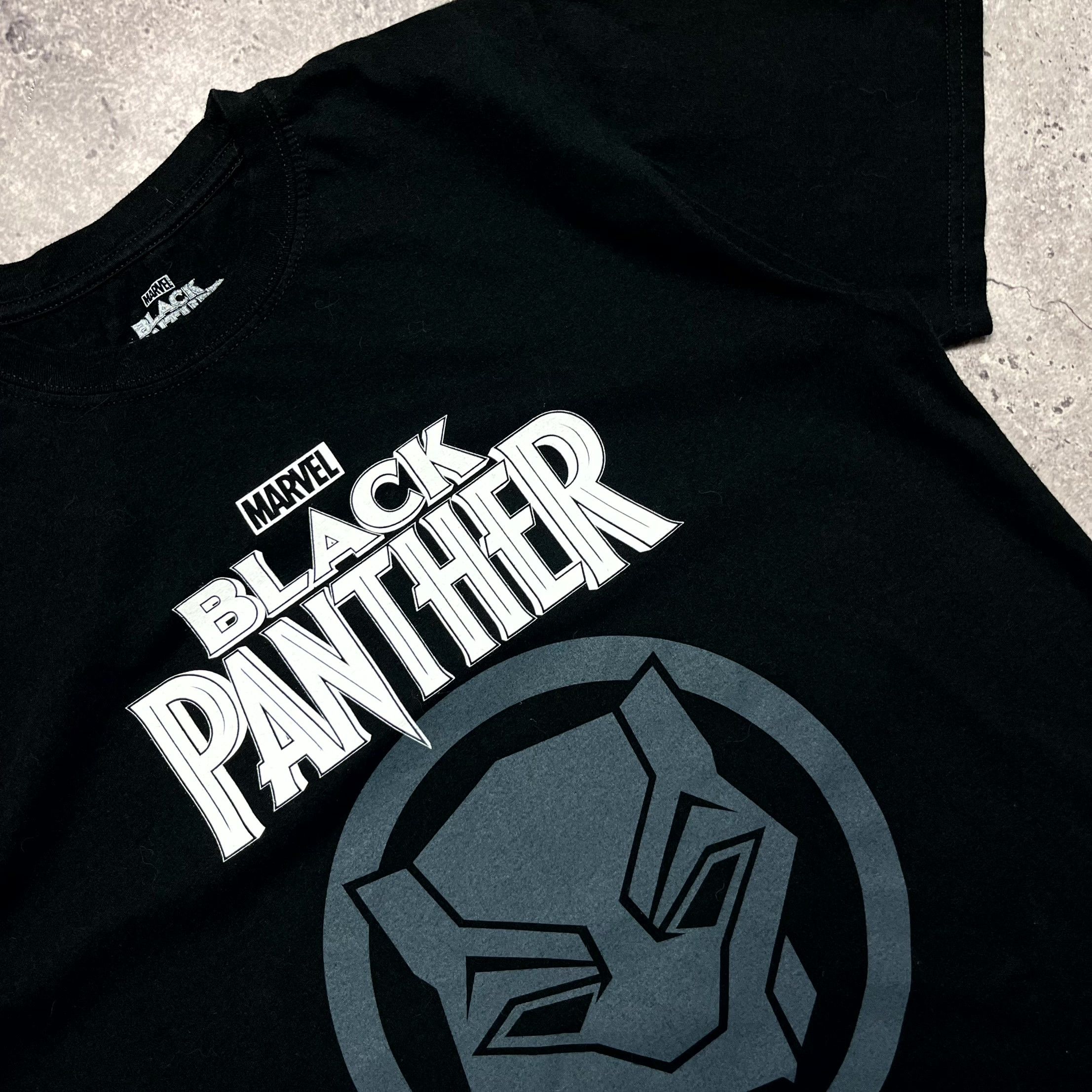 Marvel Comics Marvel Black Panther T-Shirt Cotton Wakanda Forever Size L Size US L / EU 52-54 / 3 - 3 Thumbnail