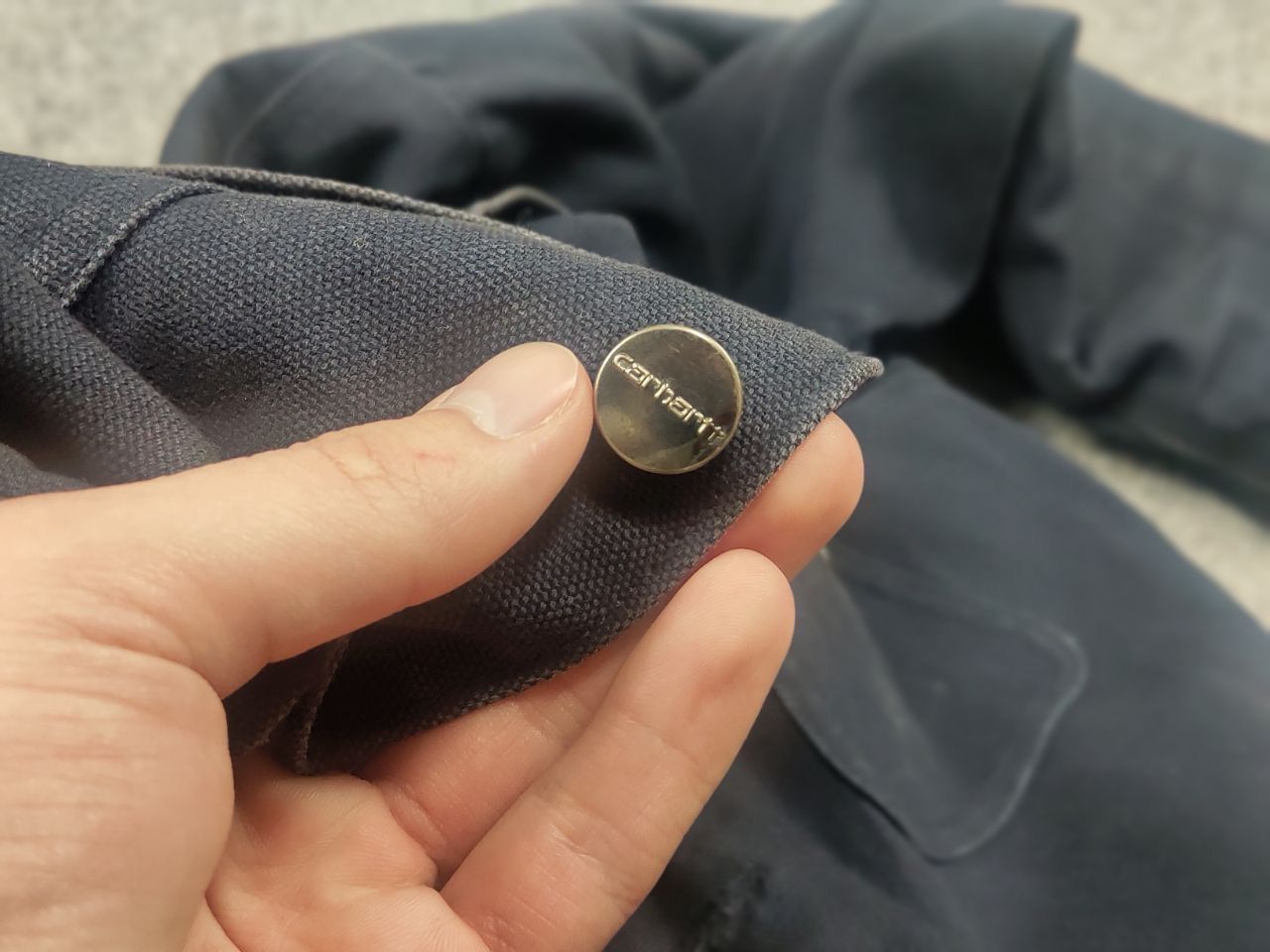 Carhartt Vintage Carhartt michigan Faded Canvas Linen Pocket Jacket Size US L / EU 52-54 / 3 - 19 Thumbnail
