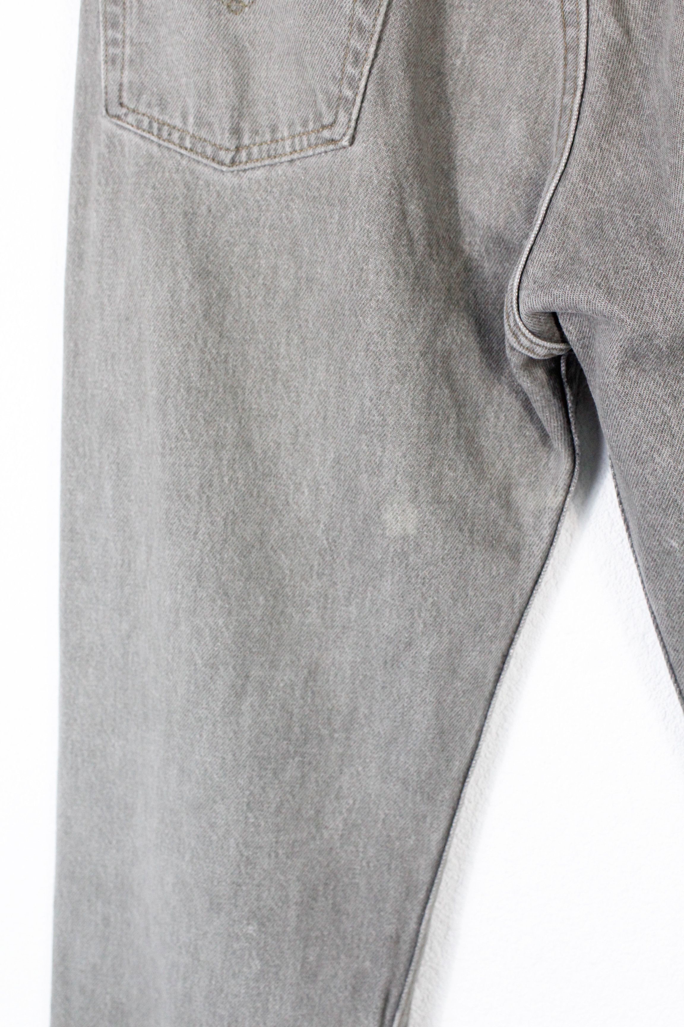 Levi's × Levi's Vintage Clothing × Vintage Vintage Levis 501 Gray Denim Jeans Pants Made in USA Size US 30 / EU 46 - 9 Thumbnail
