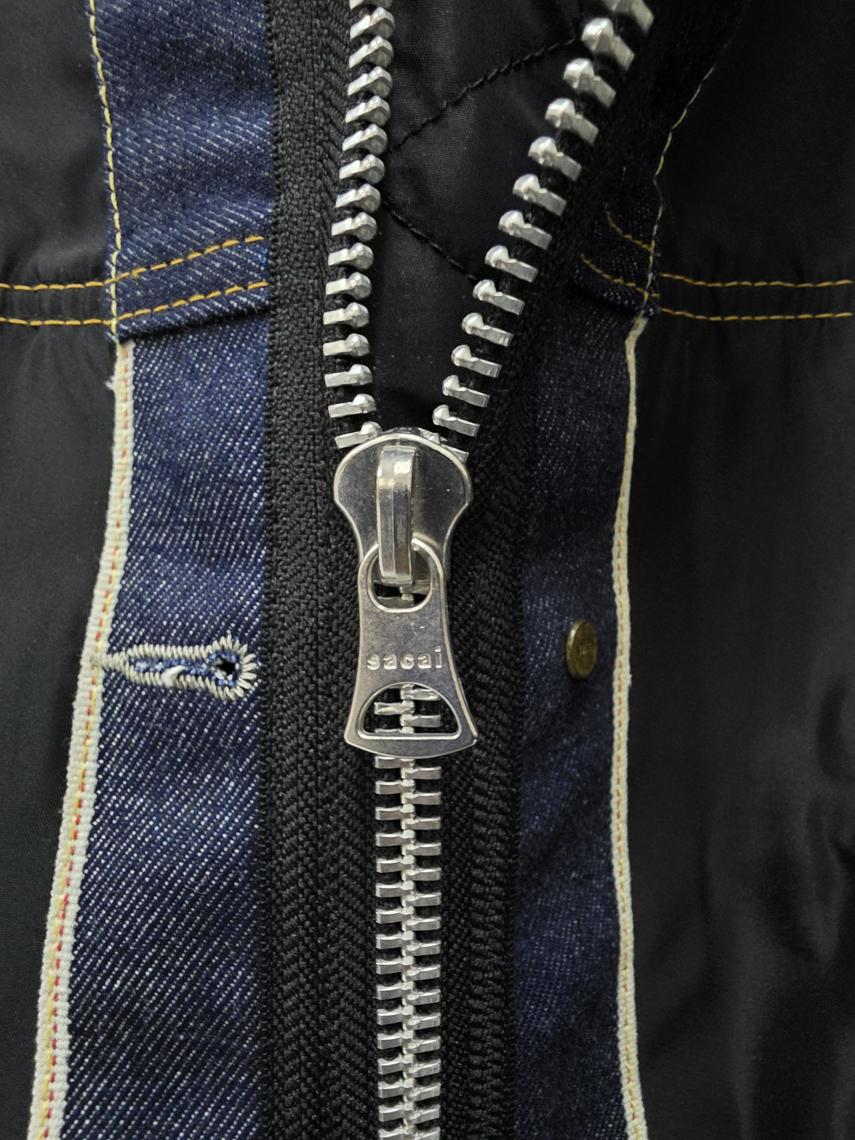Sacai Sacai x levis Bomber Denim Jacket Size US M / EU 48-50 / 2 - 4 Thumbnail