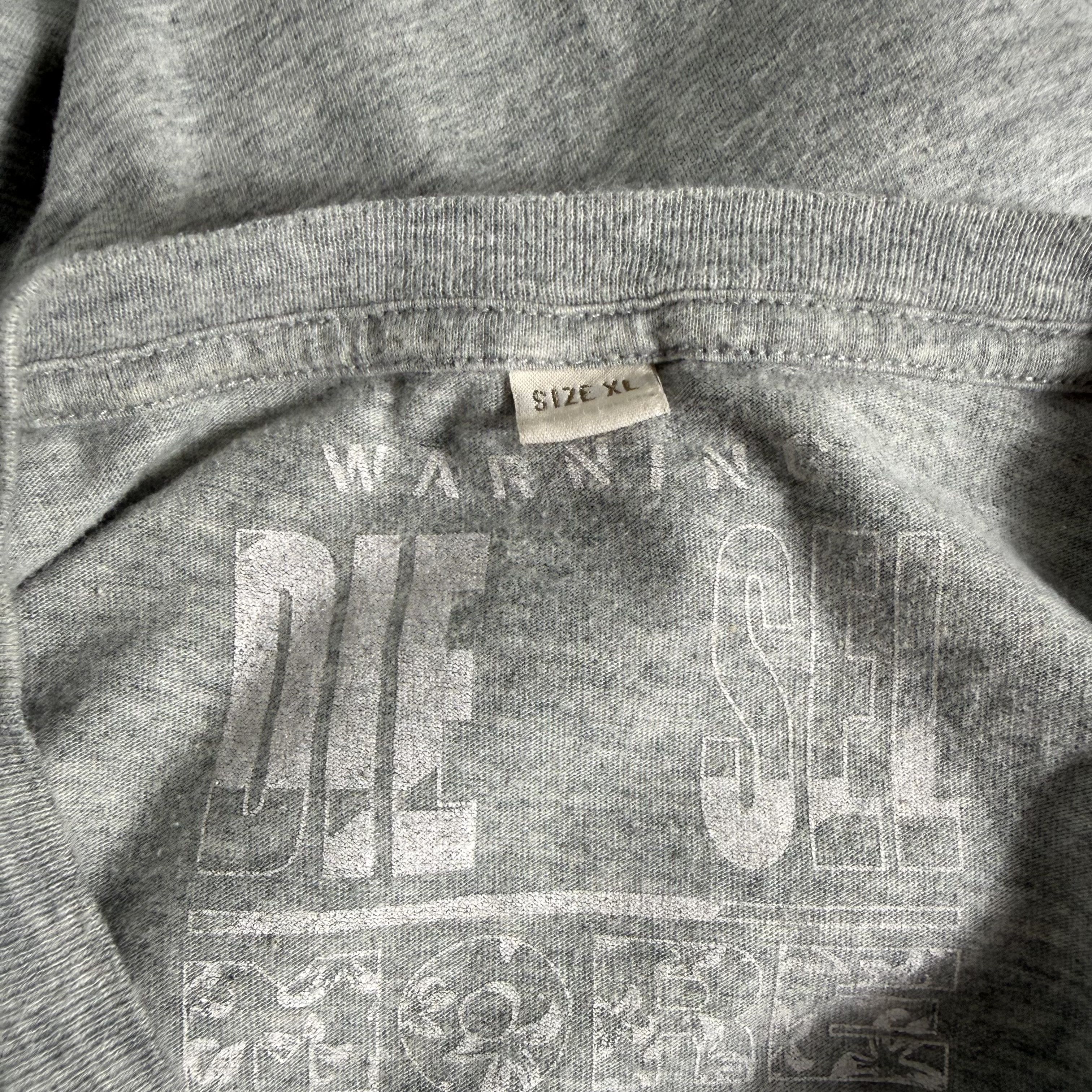 Diesel 🔥RARE🔥Vintage Diesel Mohack Logo T-shirt Size US XL / EU 56 / 4 - 4 Thumbnail