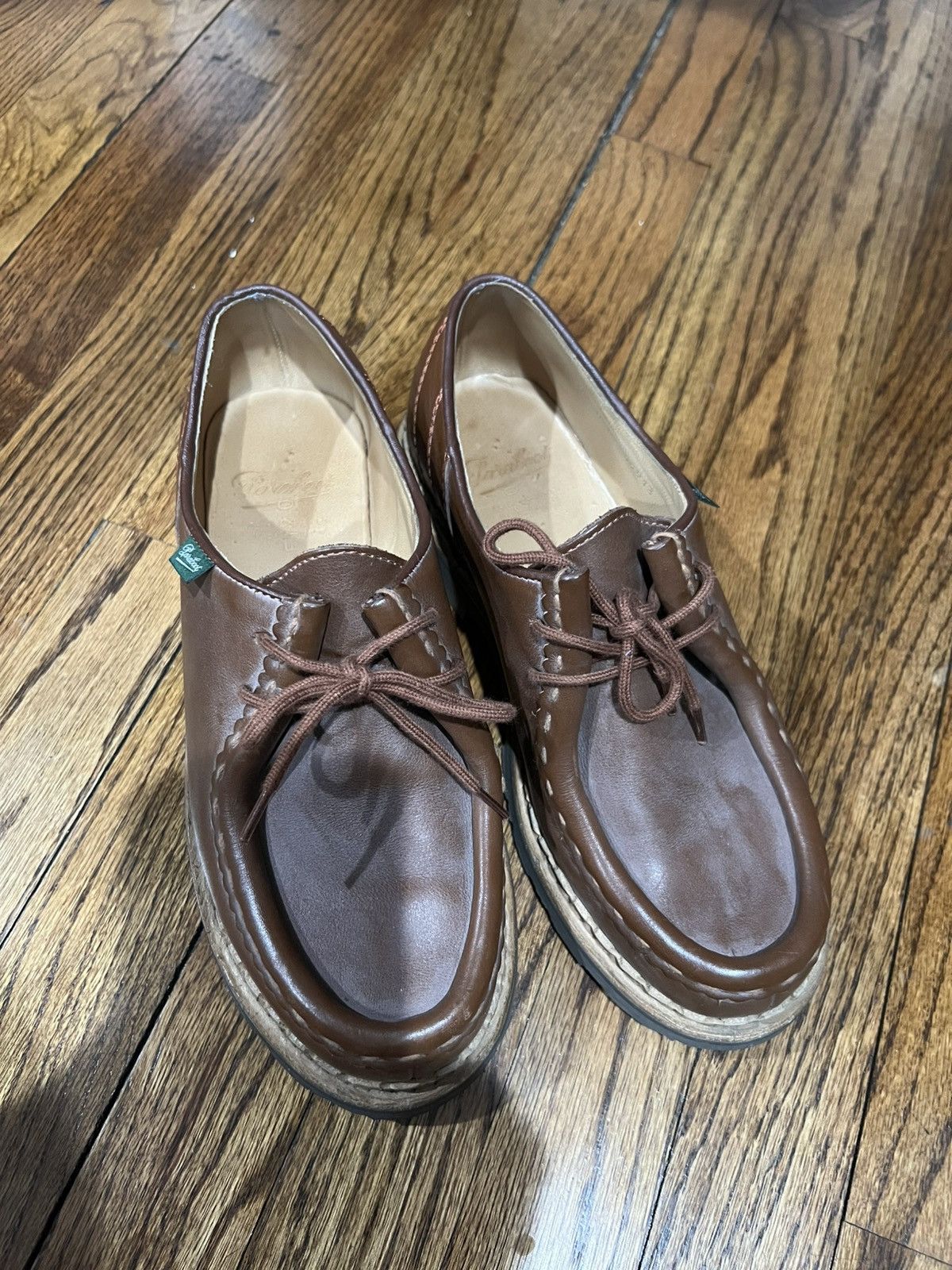 Paraboot Paraboot Leather Shoes Size US 7 / EU 40 - 2 Thumbnail