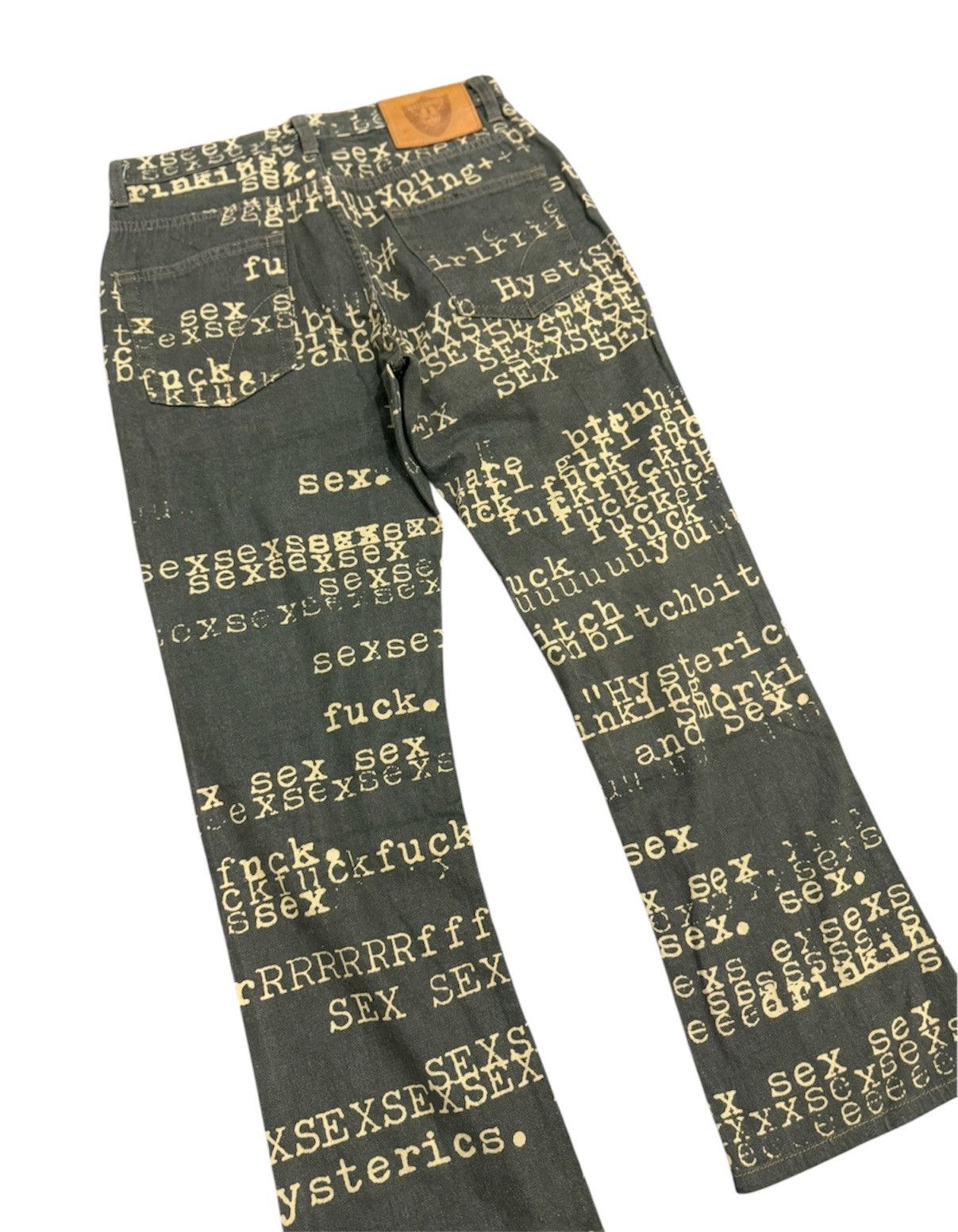 Hysteric Glamour Hysteric glamour sex fuck pants Size US 28 / EU 44 - 4 Thumbnail