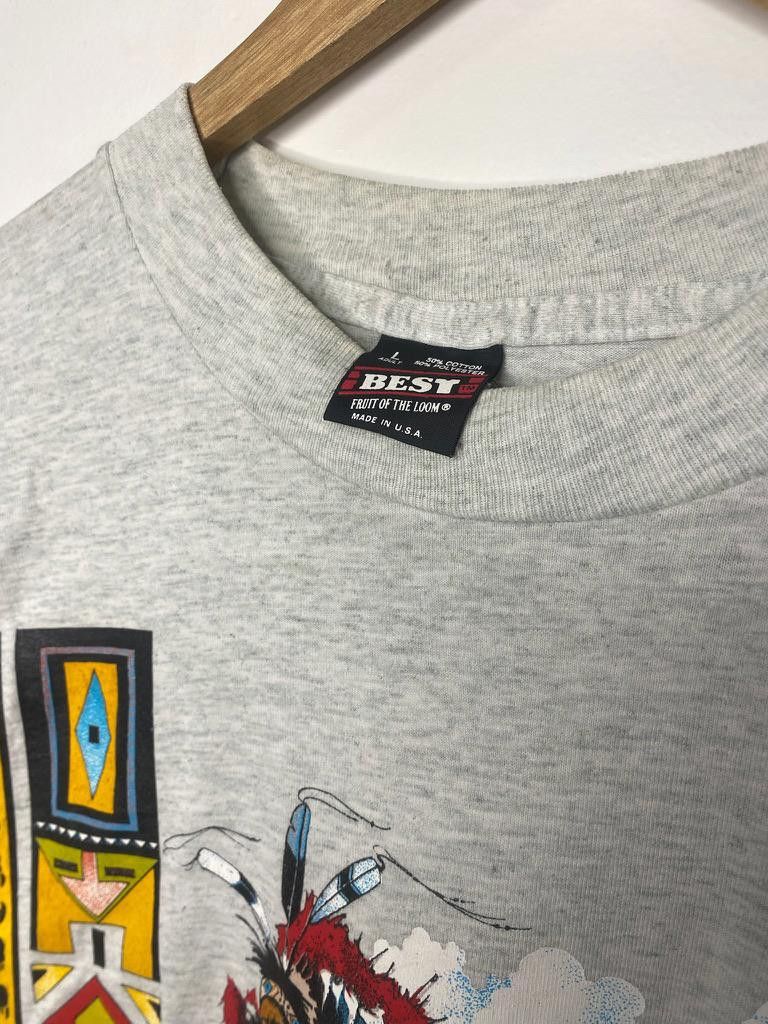 Other Vintage 90s Lionesta PA Destination Tribe Graphic Shirt L Size US L / EU 52-54 / 3 - 3 Thumbnail