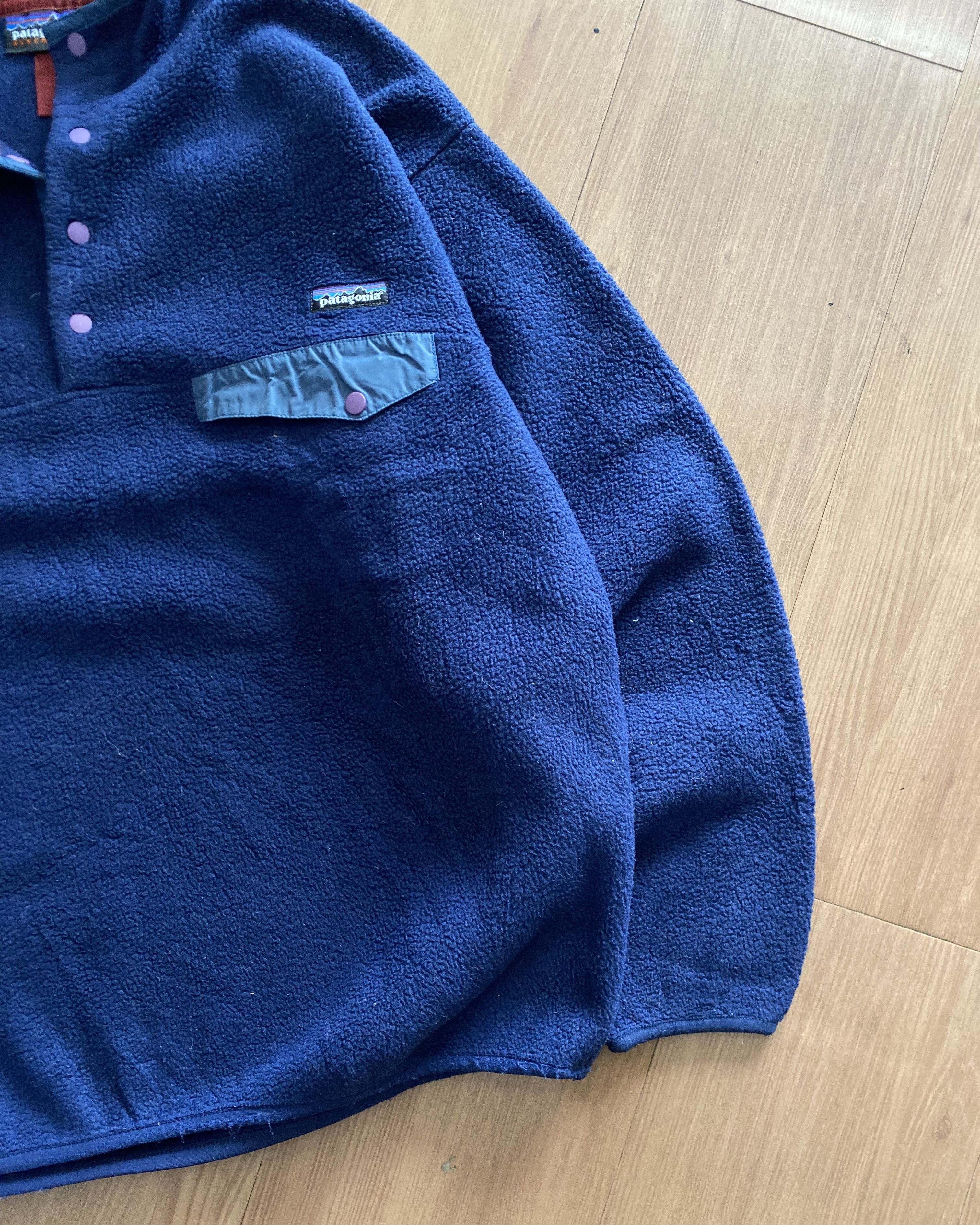 Patagonia Vintage Patagonia 2000s synchilla fleece jacket Size US L / EU 52-54 / 3 - 3 Thumbnail