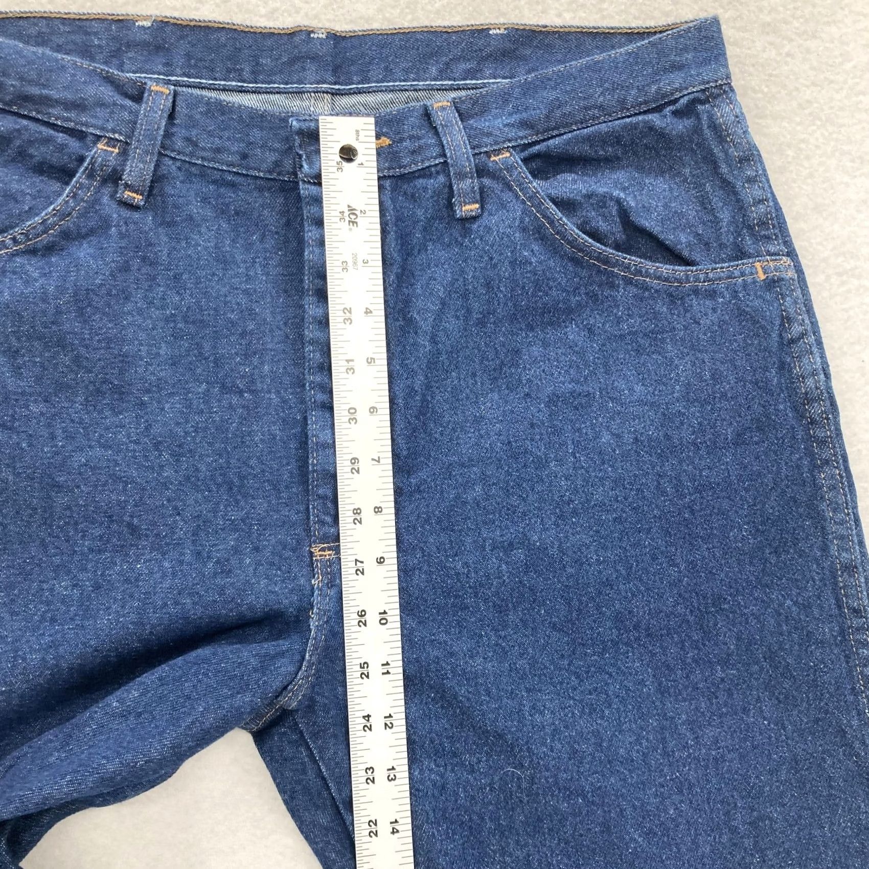 Wrangler Wrangler Rustler Jeans Mens 36x30 Blue Regular Fit Straight Workwear Y2K Denim 5-Pocket Zip Fly Belt Loops ScLos Size US 36 / EU 52 - 7 Thumbnail
