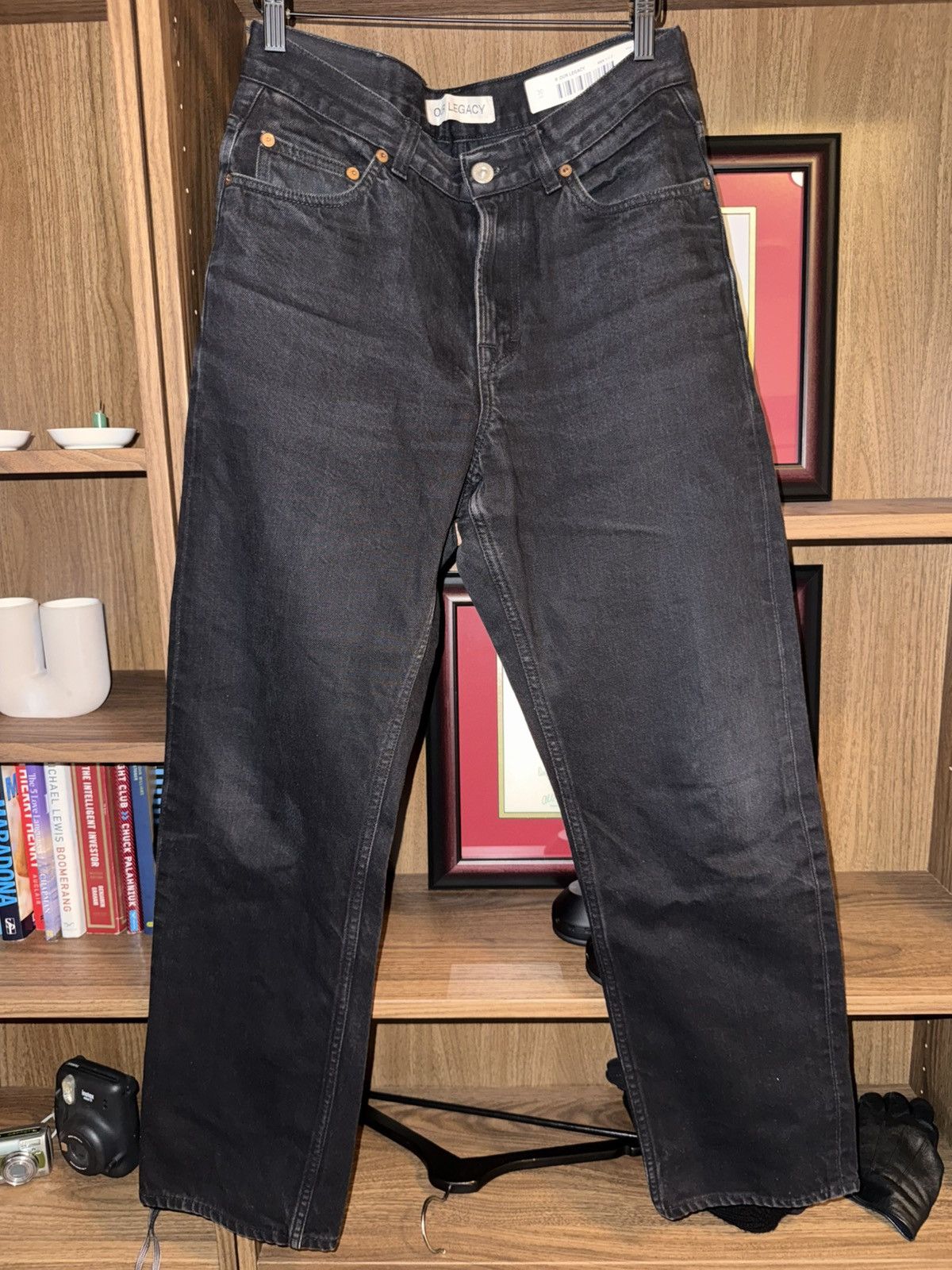 Black Second Cut Selvedge Denim