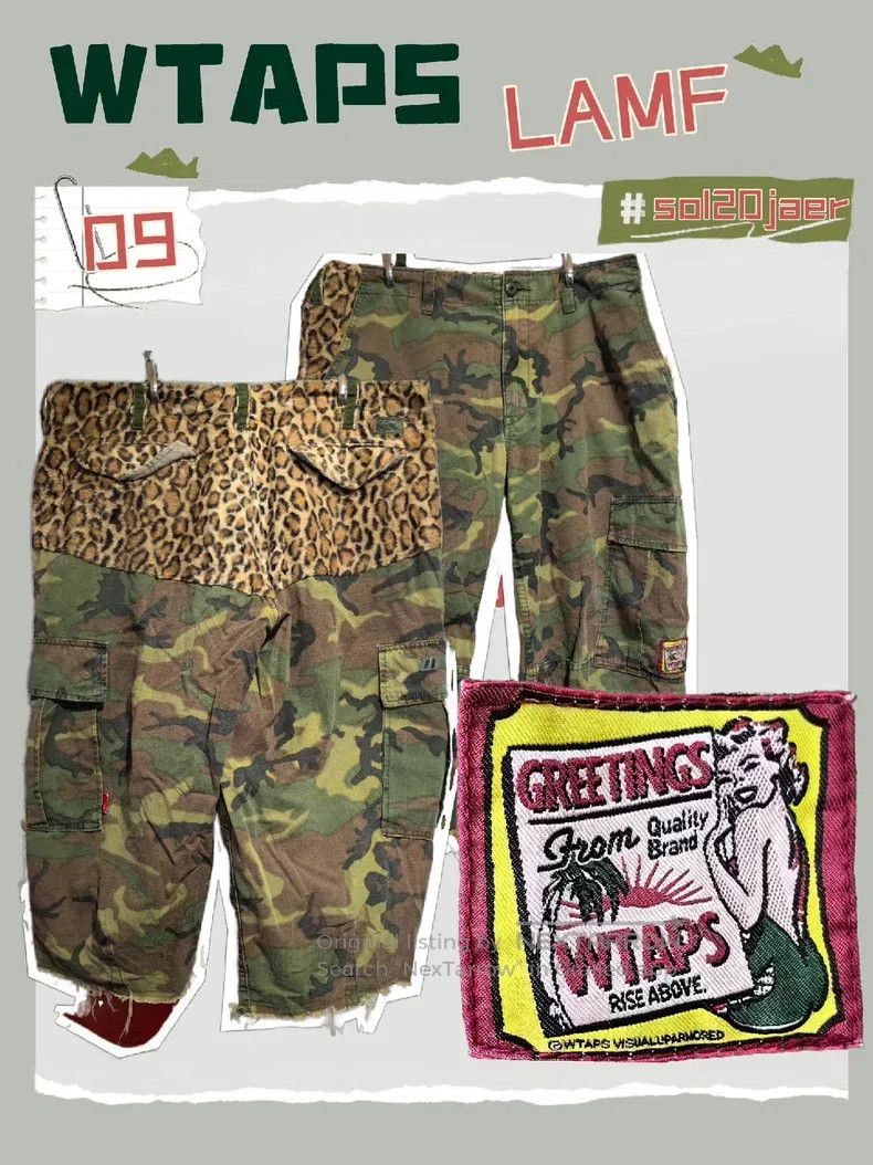 Wtaps Wtaps size M Leopard print shorts Size US 39 - 1 Thumbnail