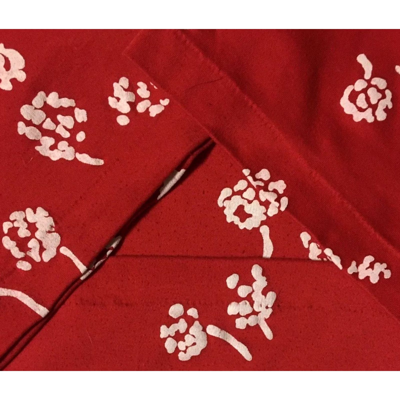 Vintage VINTAGE 90s Flower Abstract Art All Over Print Shirt XL USA Grunge 80s Red Mens Size US XL / EU 56 / 4 - 3 Thumbnail
