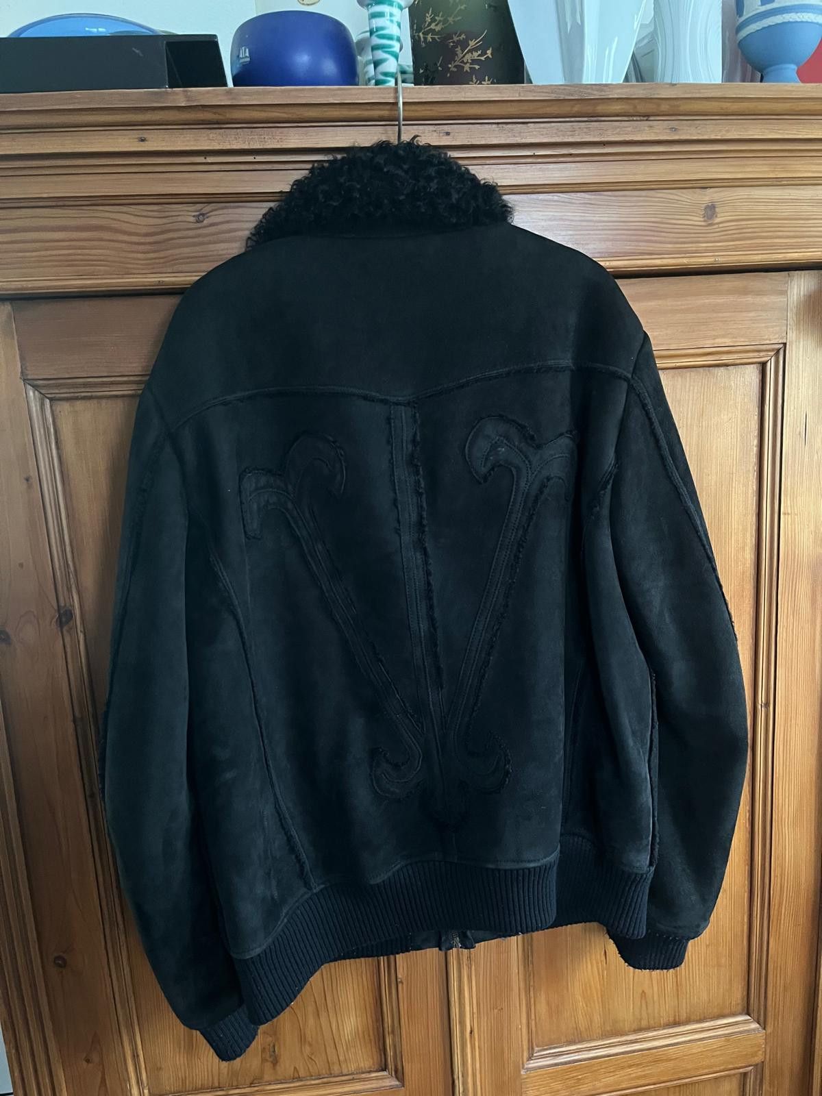 Just Cavalli Just Cavalli Shearling Lambskin Leather jacket Size IT56 Size US XL / EU 56 / 4 - 5 Thumbnail