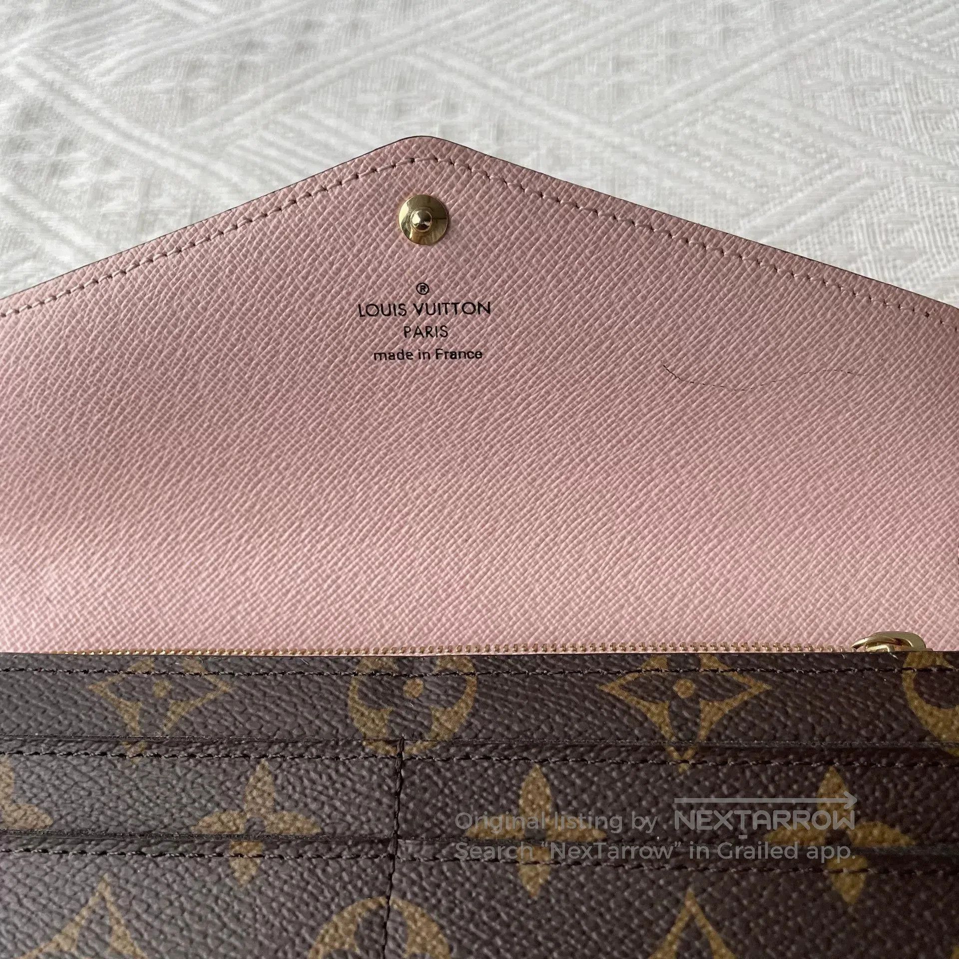 Louis Vuitton Louis Vuitton Sarah Long Wallet. Size ONE SIZE - 6 Thumbnail