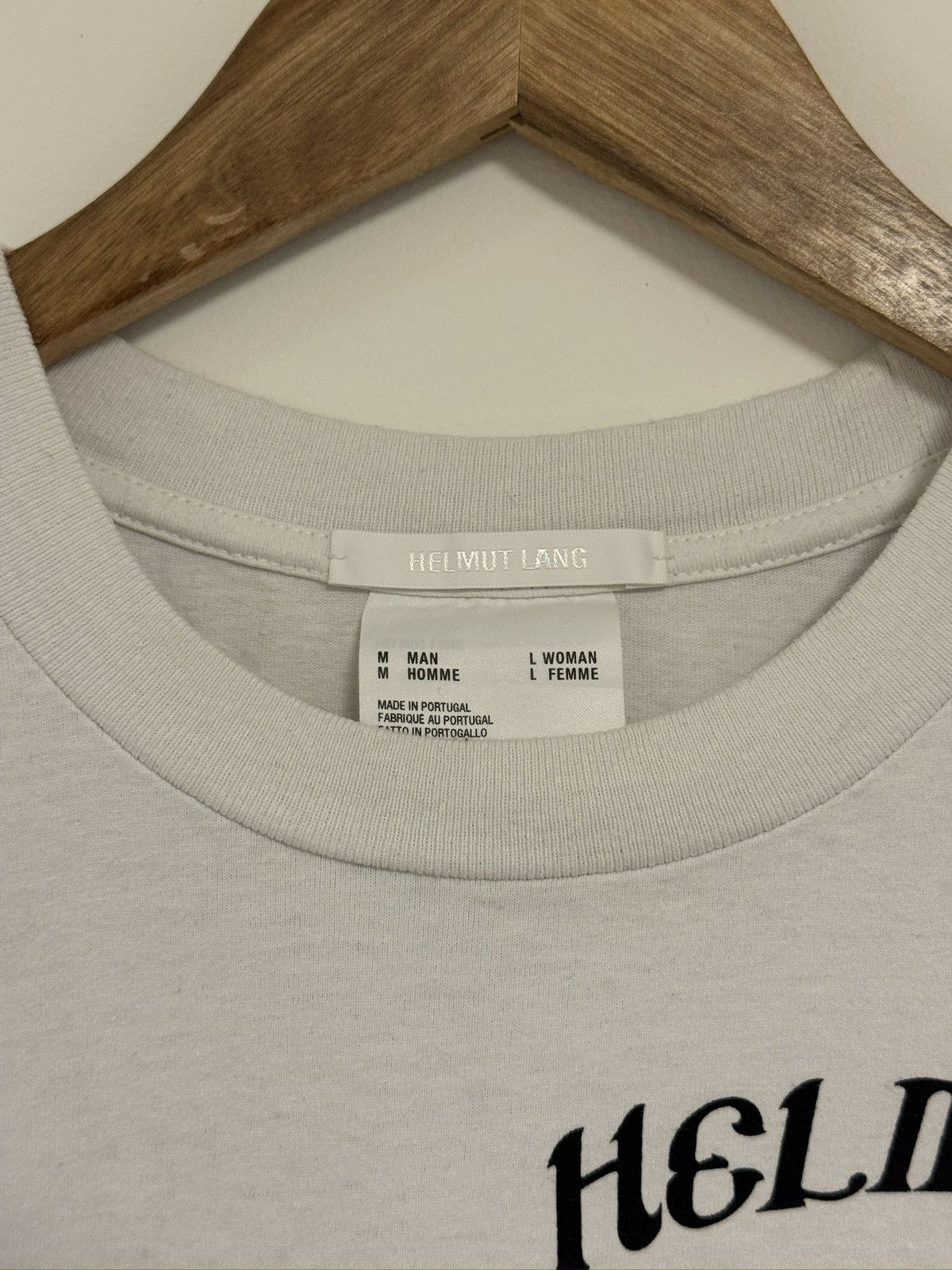 Helmut Lang Valentine teddy bear tshirt Size US M / EU 48-50 / 2 - 4 Thumbnail