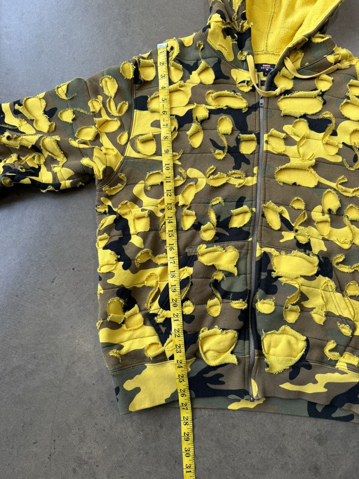 Supreme Large - Supreme Griffin Zip Hoodie Hoodie Size US L / EU 52-54 / 3 - 6 Thumbnail