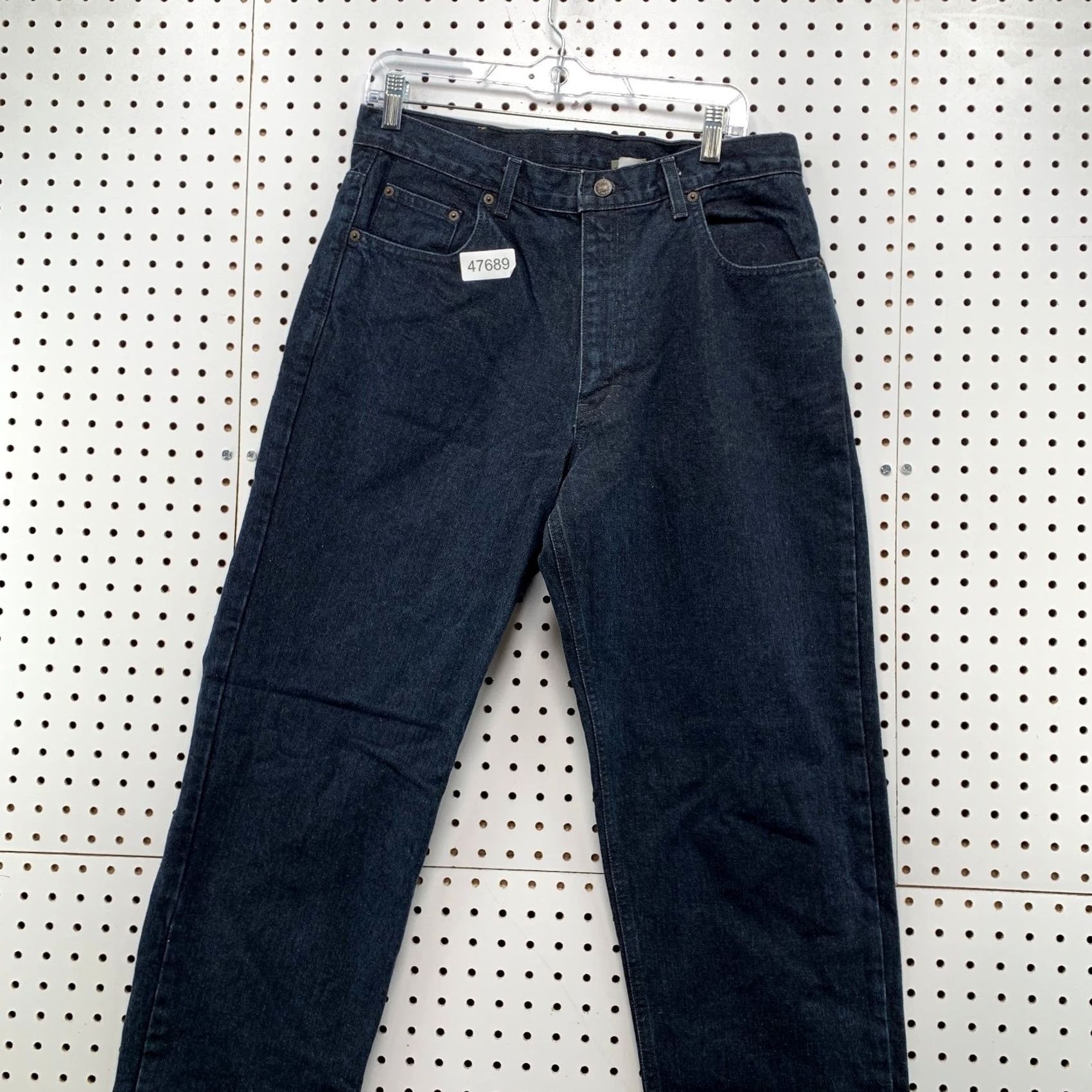 Calvin Klein VINTAGE Calvin Klein Jeans Mens 33 Dark Wash Union Straight USA Jeans Size US 33 - 6 Thumbnail