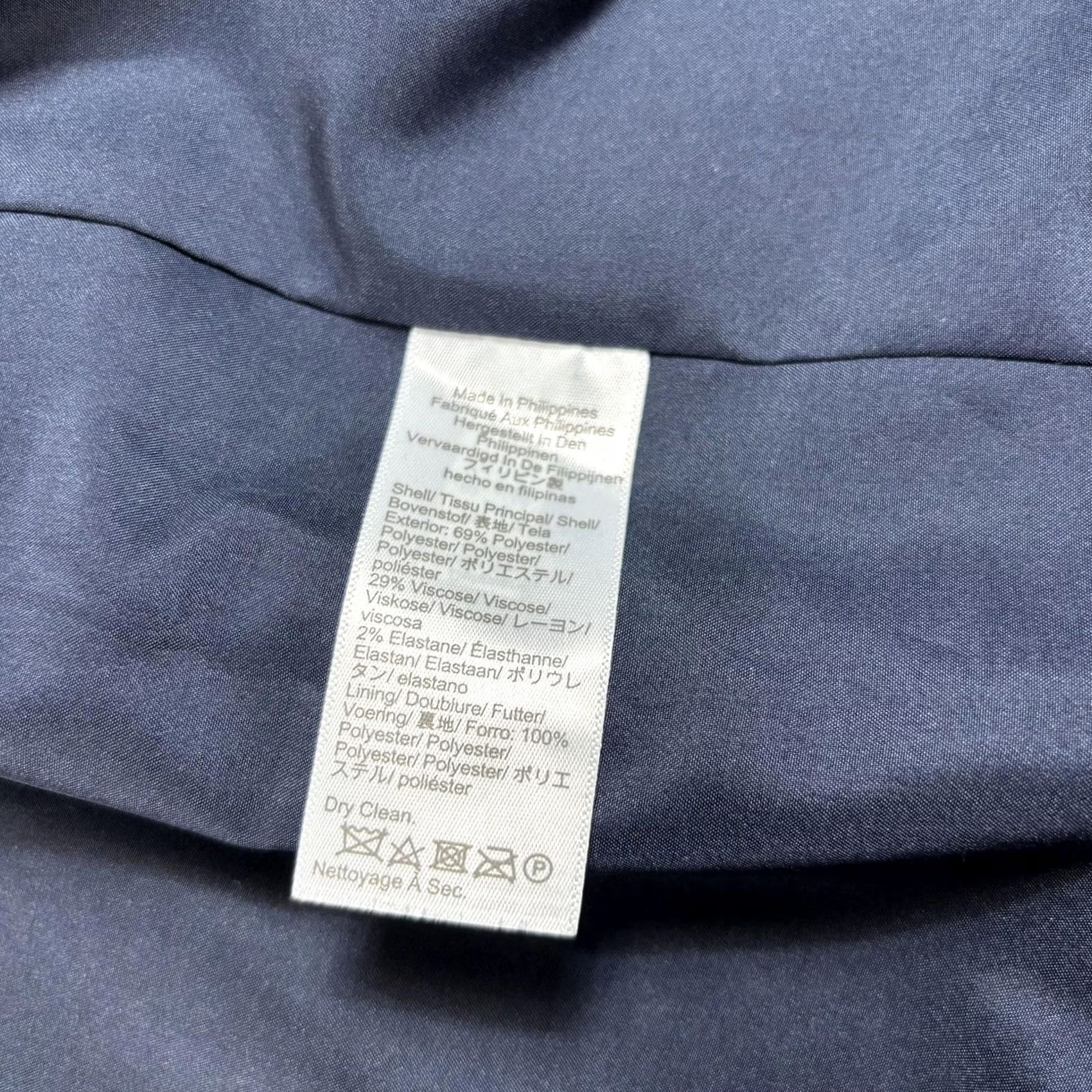 J.Crew J.Crew Blazer Women 16 Blue Pinstripe One Button Jacket Career Heritage Office Shirt Size XXL / US 16-18 / IT 52-54 - 4 Thumbnail