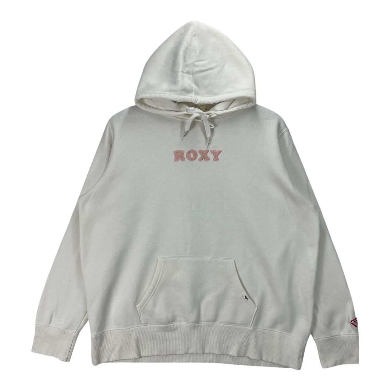 Quiksilver Vintage Roxy Embroided Logo Pullover Hoodie Size M / US 6-8 / IT 42-44 - 1 Thumbnail