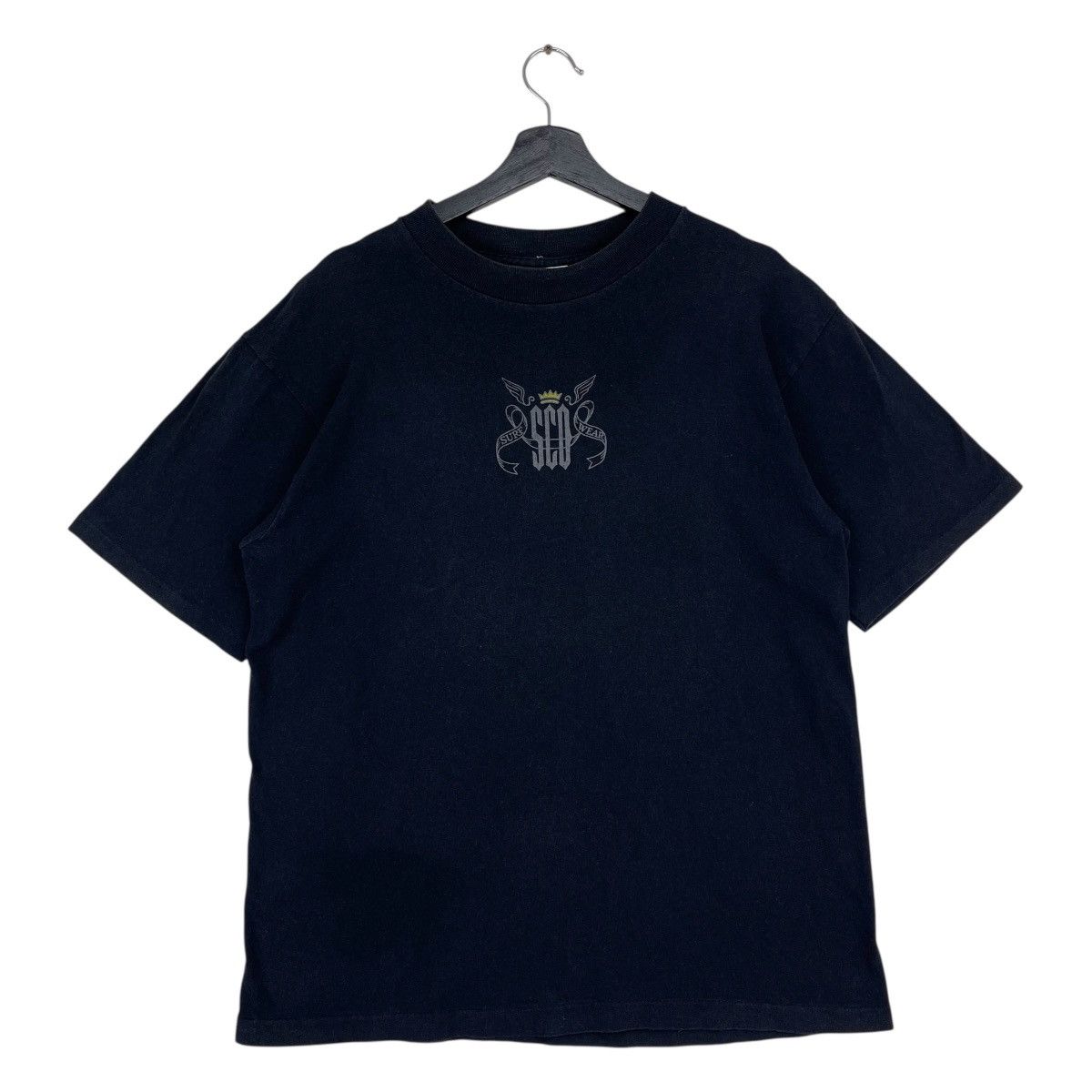 Vintage 90’s SCD Skull Surfing Logo Shirt Size US M / EU 48-50 / 2 - 2 Thumbnail