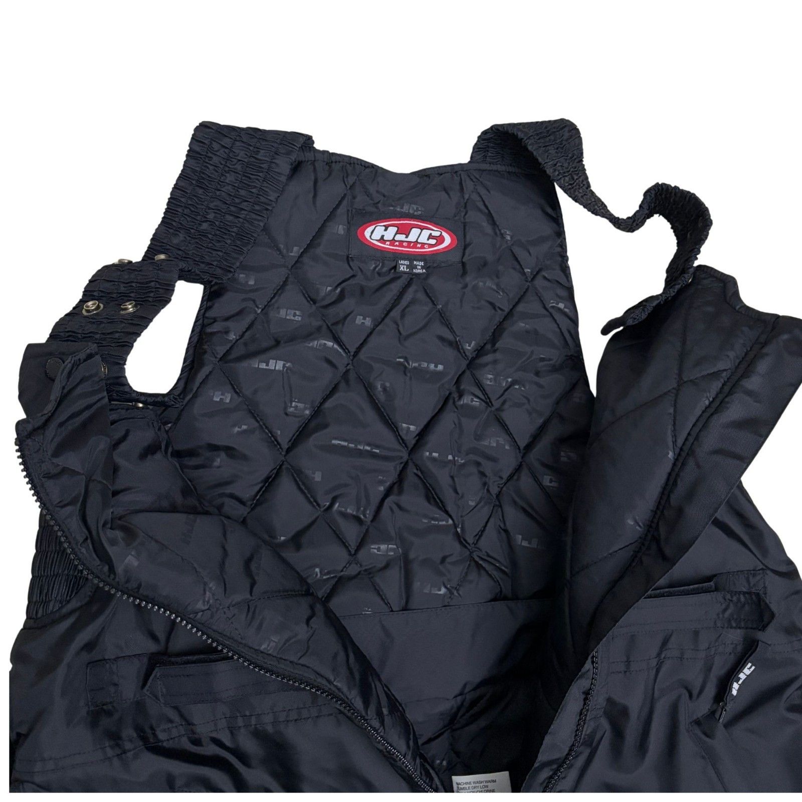 Other HJC RACING Snow Pants Snowmobile Coveralls Black XL Size 36" / US 14 / IT 50 - 3 Thumbnail