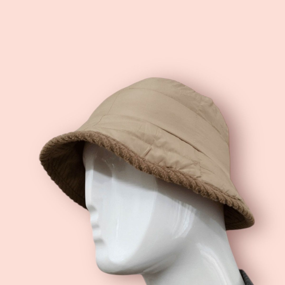 Edition Japan REVERSIBLE CORDUROY/NYLON BUCKET HAT Size ONE SIZE - 7 Thumbnail