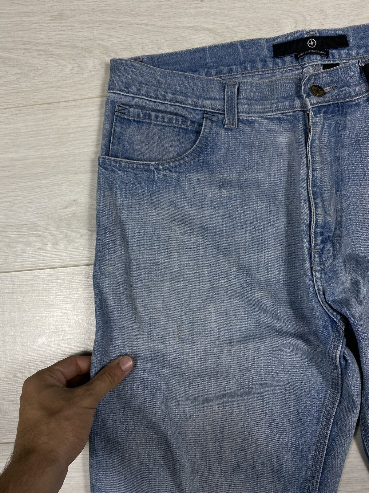 Stone Island × Vintage Stone Island Denims Jeans Pants Size US 36 / EU 52 - 5 Thumbnail