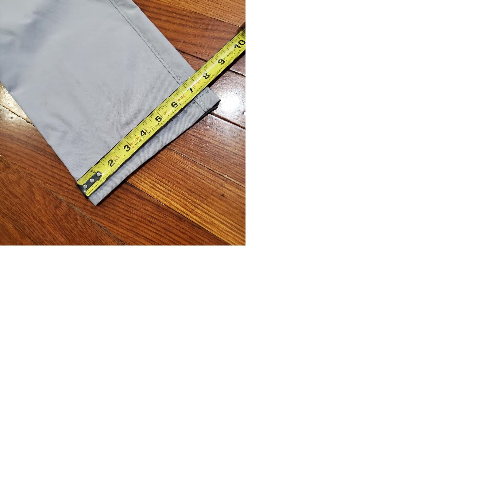Vintage Public Rec Pants Mens 38x34 Gray Lightweight Chino 5 Pocket Travel Casual Tech Shirt Size US 38 / EU 54 - 10 Thumbnail