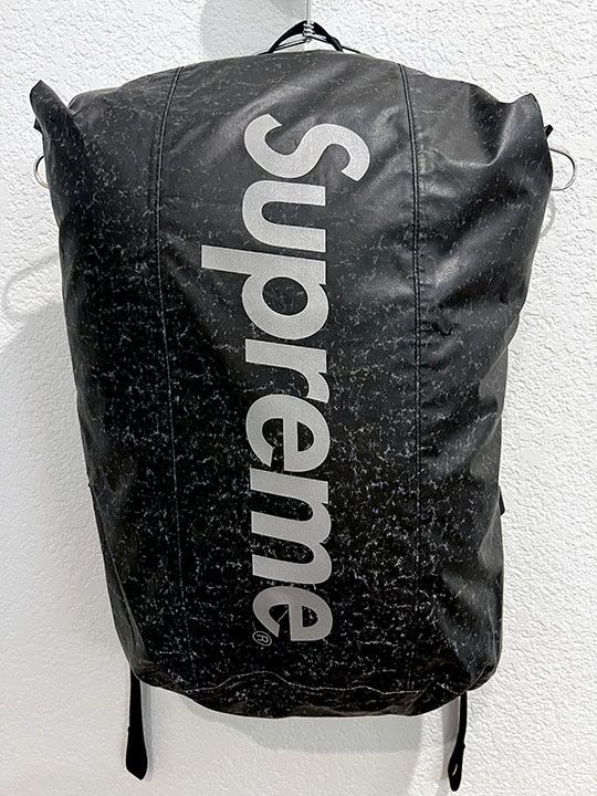 Supreme Waterproof Reflective Speckled Backpack Black