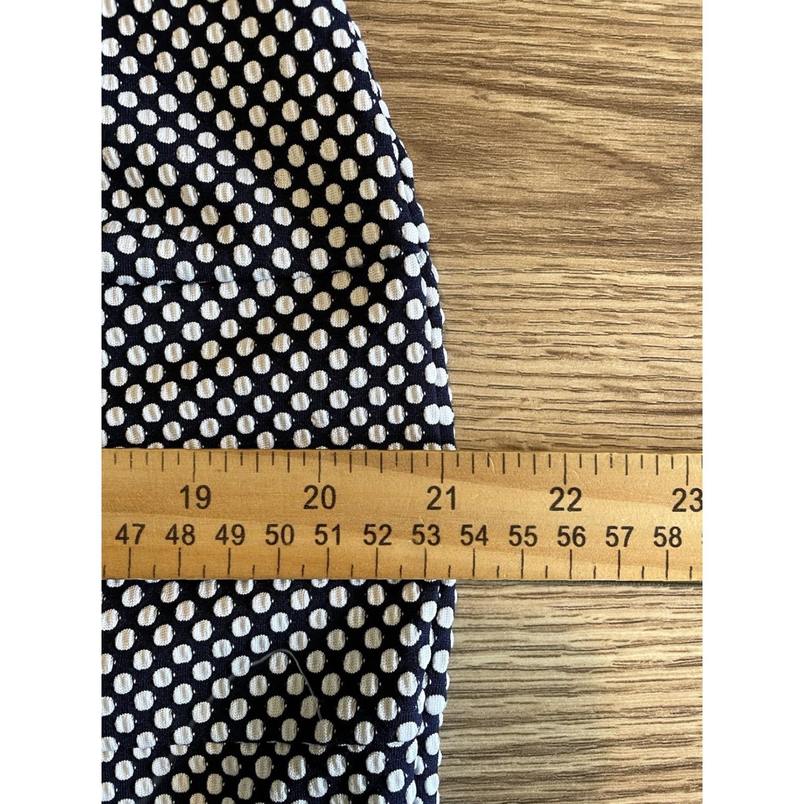 Vintage Enfocus Studio Sheer Sleeve Green Dress Black White Polka Dots Size 14 Size XL / US 12-14 / IT 48-50 - 7 Thumbnail