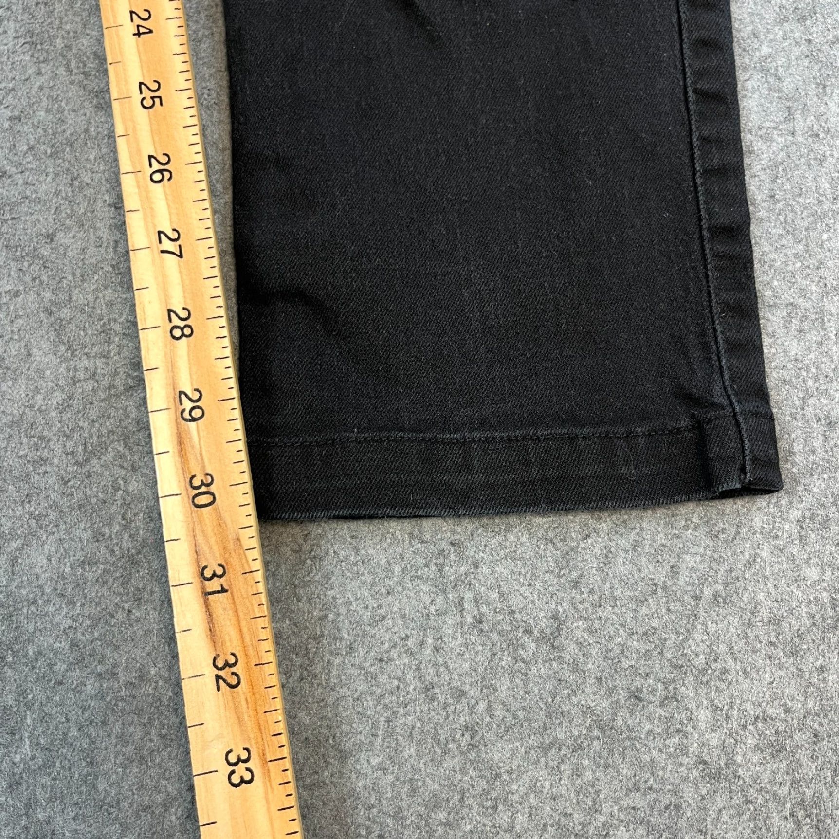Armani Exchange Armani Exchange Jeans Mens Slim Biker 32 32 Dark Black Stretch Moto Denim Tapered 5-Pocket Size US 32 / EU 48 - 4 Thumbnail