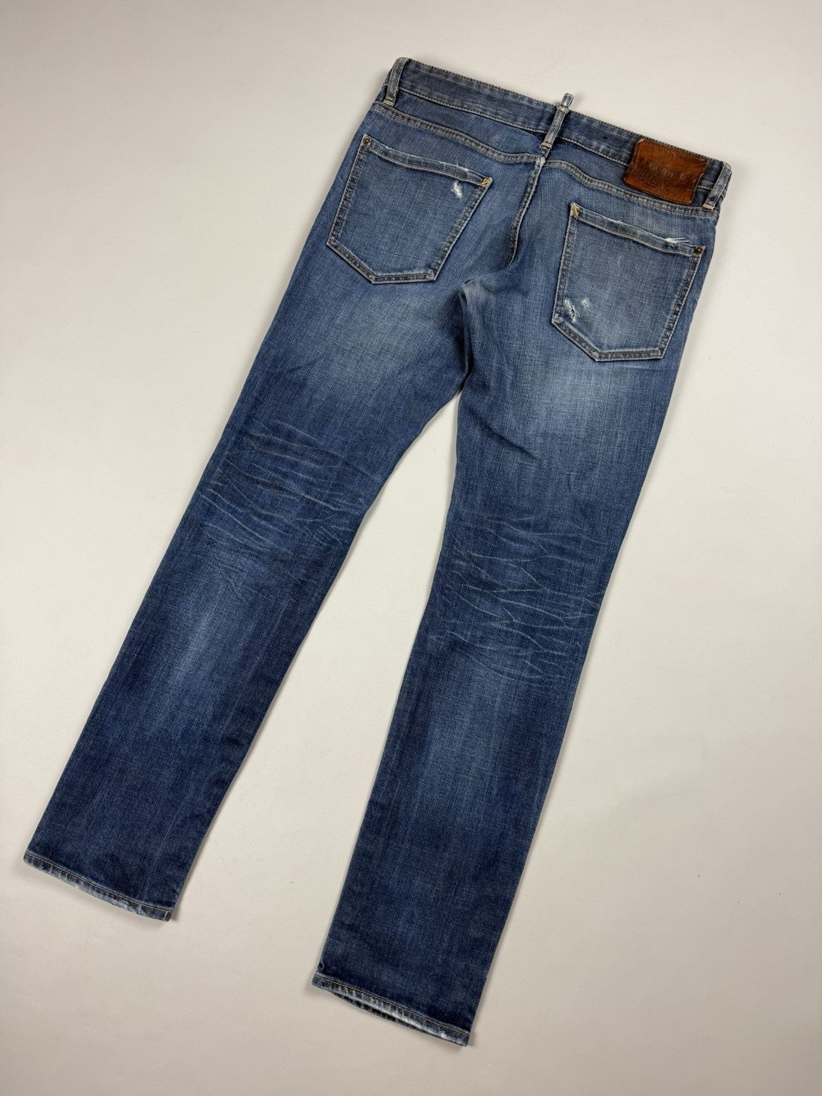 Dsquared2 Dsquared Men’s Distressed Denim Jeans Size 48 / M Size US 32 / EU 48 - 20 Thumbnail