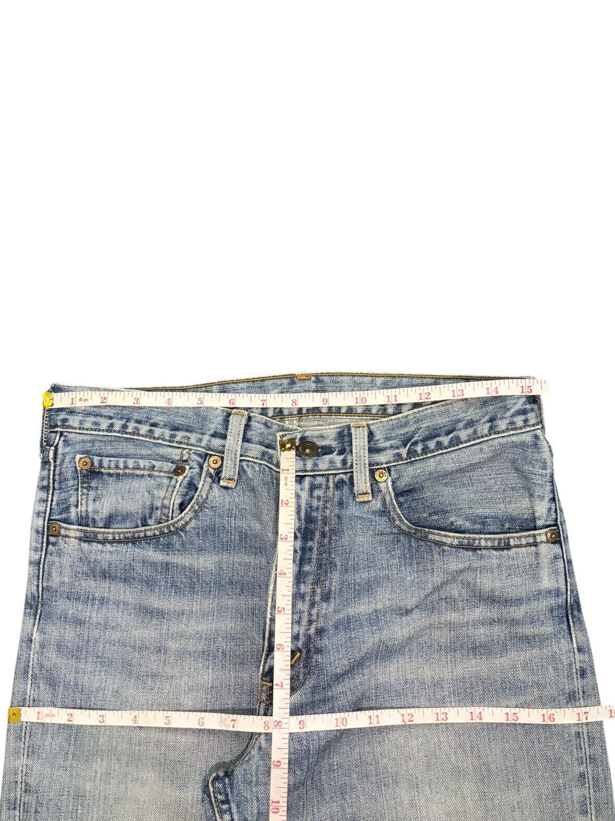 Levi's Vintage 90s Levis 502 Faded Wash Distressed Jeans Size US 31 - 6 Thumbnail
