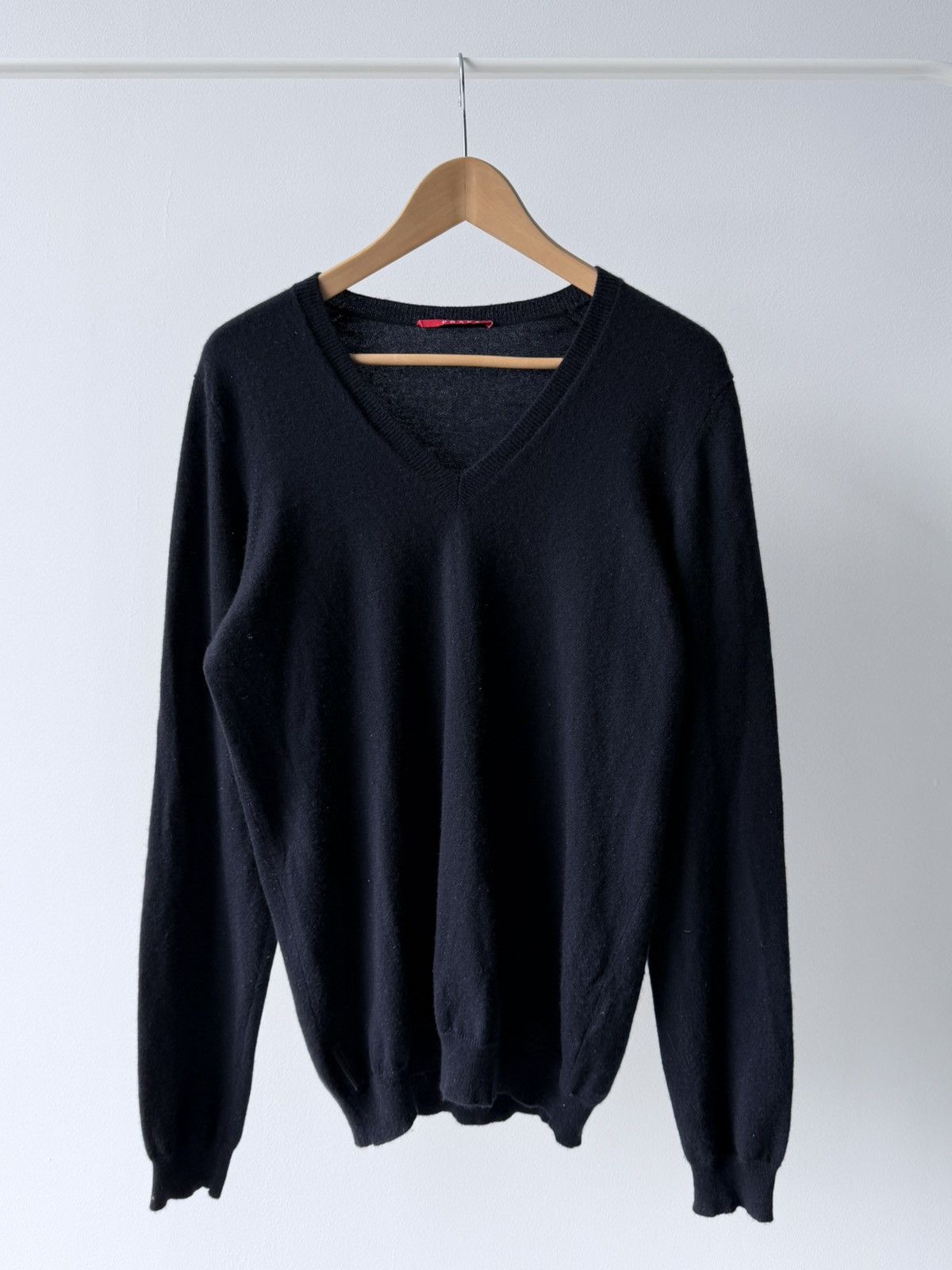 Prada Prada Navy Blue Cashmere Sweater Size US M / EU 48-50 / 2 - 1 Thumbnail