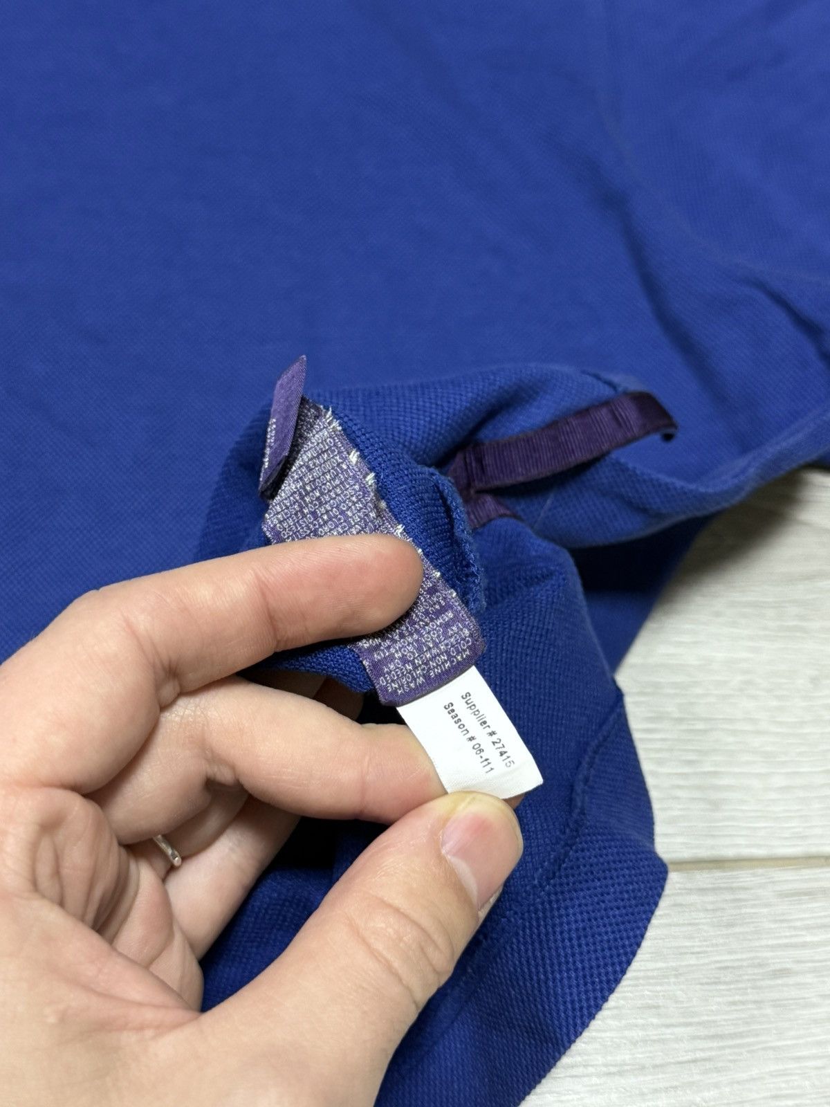 Ralph Lauren Purple Label POLO Ralph Lauren Purple Label Italy polo shirt Size US XXL / EU 58 / 5 - 6 Thumbnail